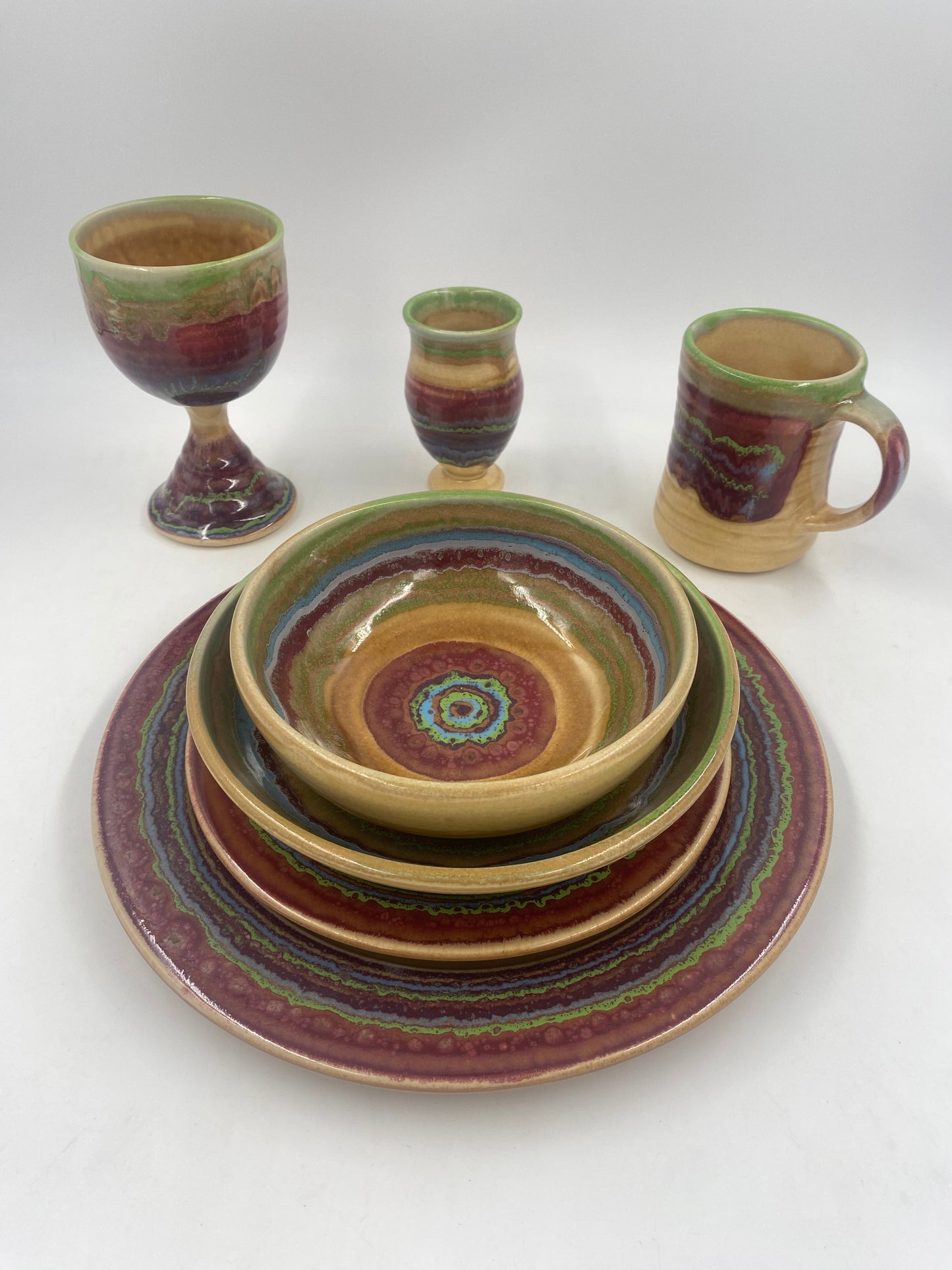 Spanish Dinner Plate - Lasser Ceramics