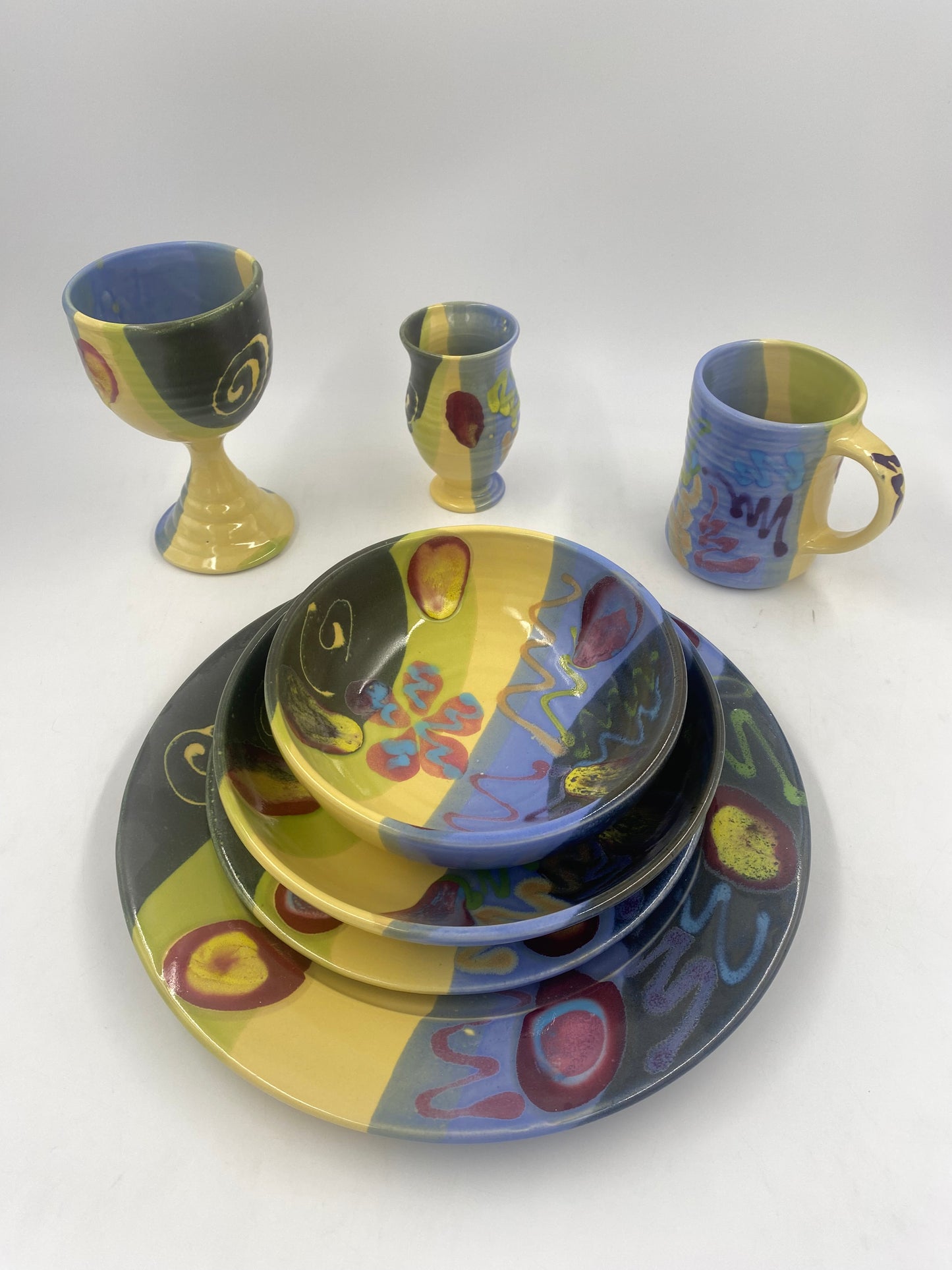 Mardi Gras Salad Plate