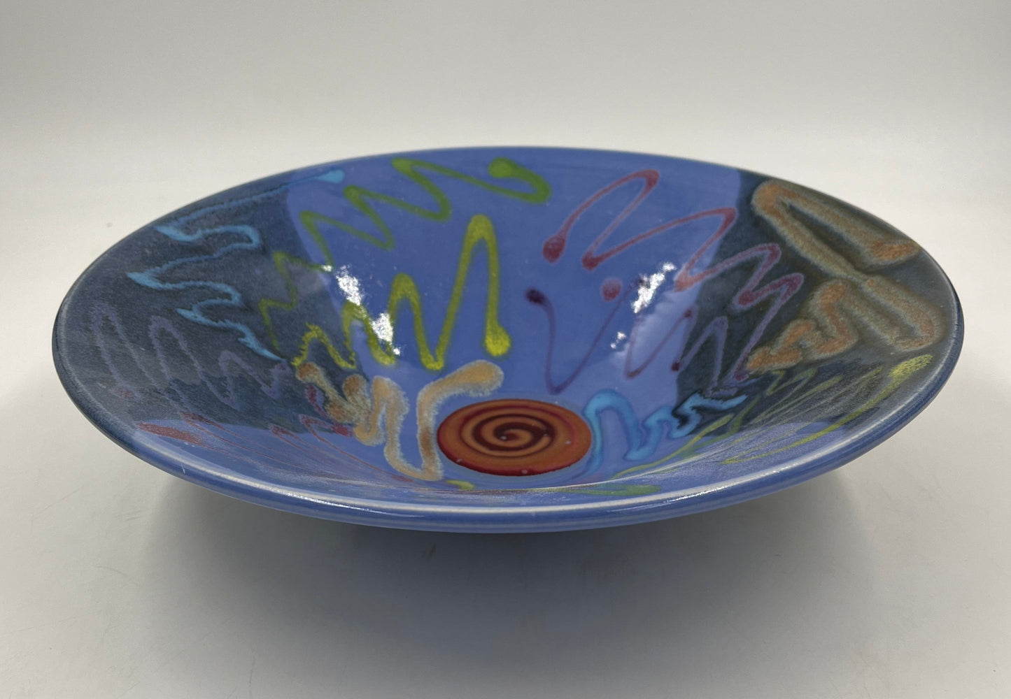 Blue Craze Conical Bowl