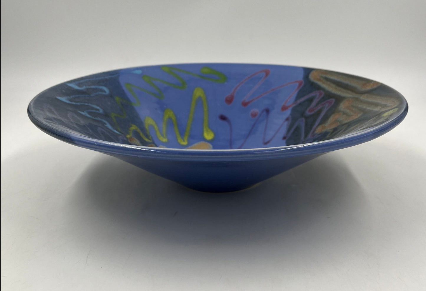 Blue Craze Conical Bowl