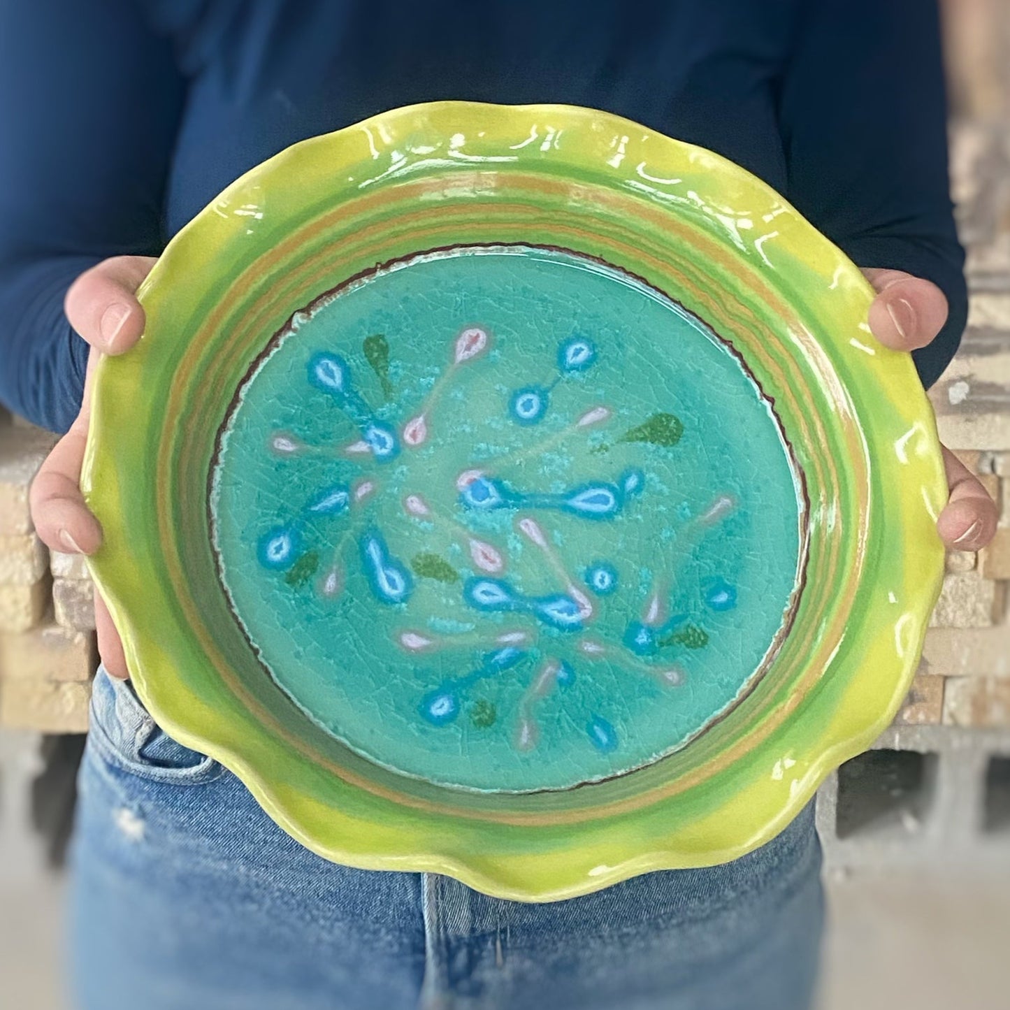 Ocean Pie Plate