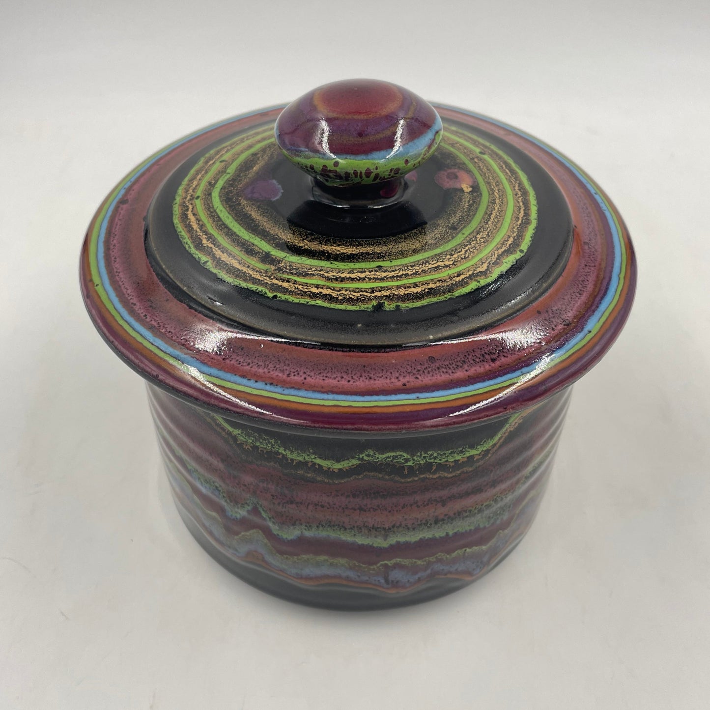 Spanish Night Cannister - Lasser Ceramics