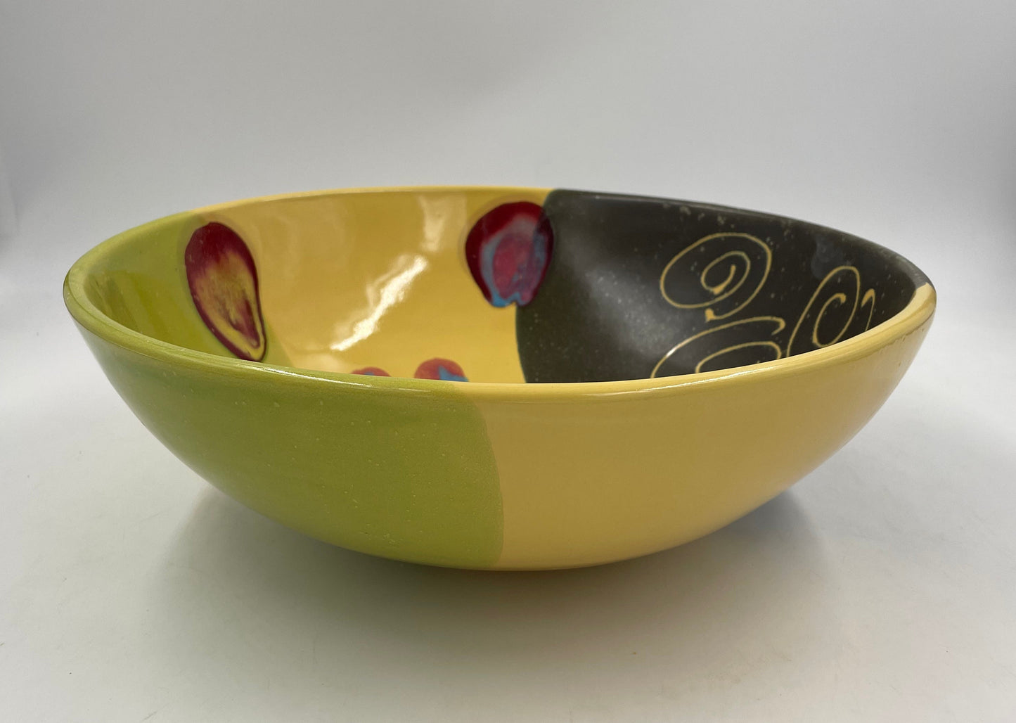 Marigold Poppy Serving Bowl