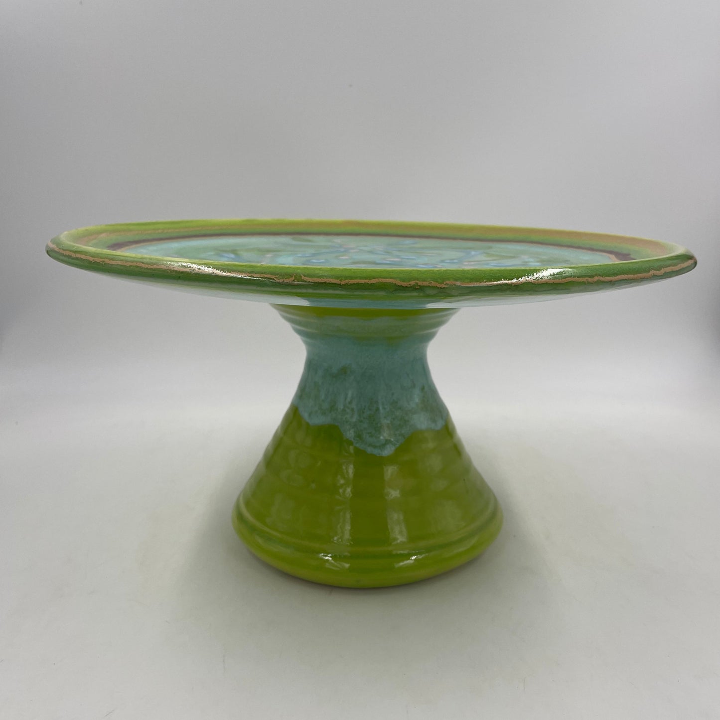 Ocean Cake Plates - Lasser Ceramics