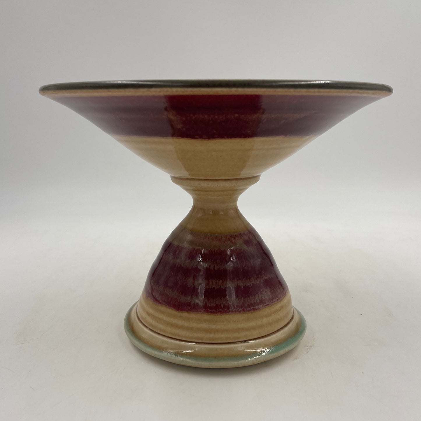 Red Tulip Monkey Bowl