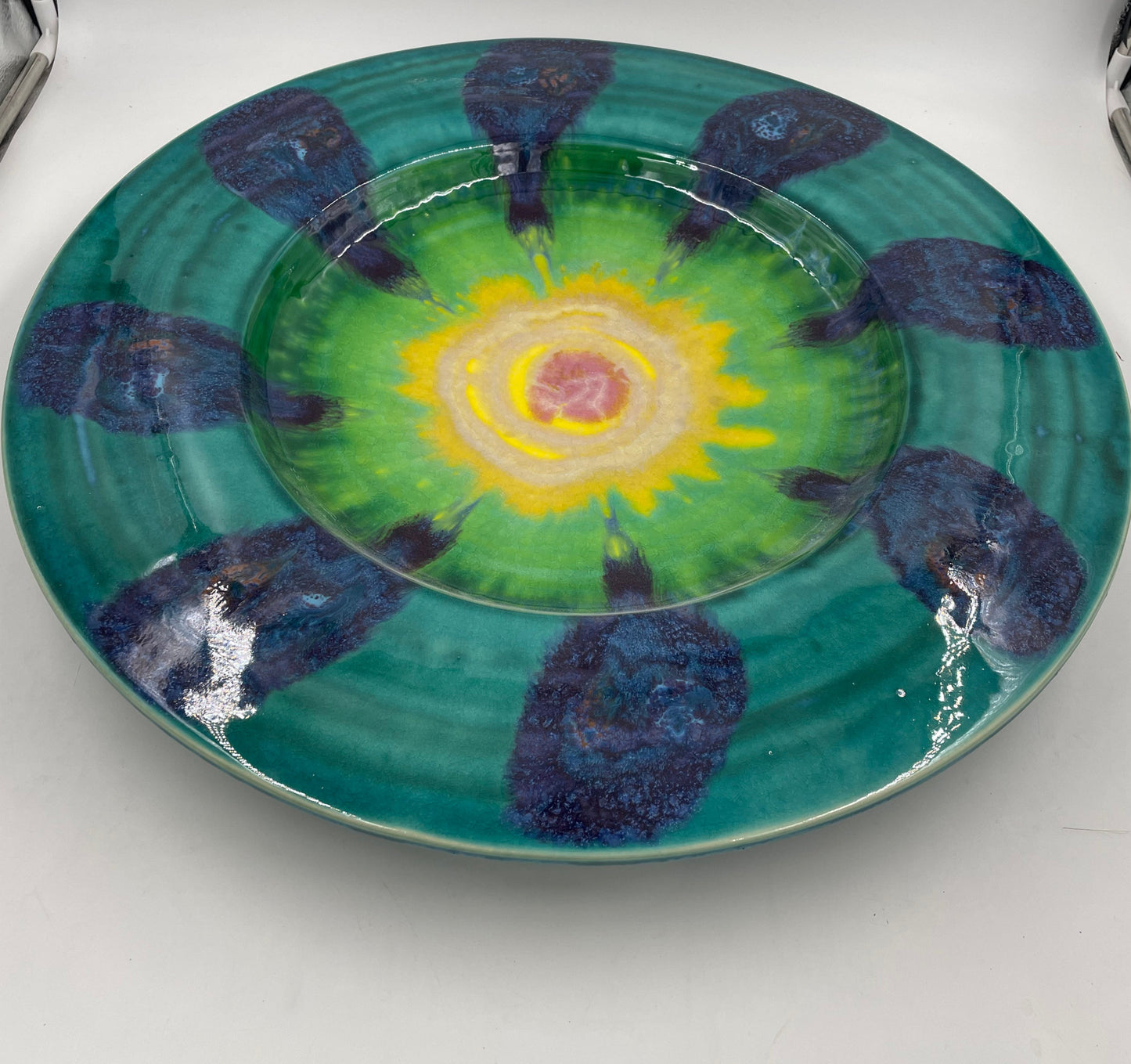 Teal Platter