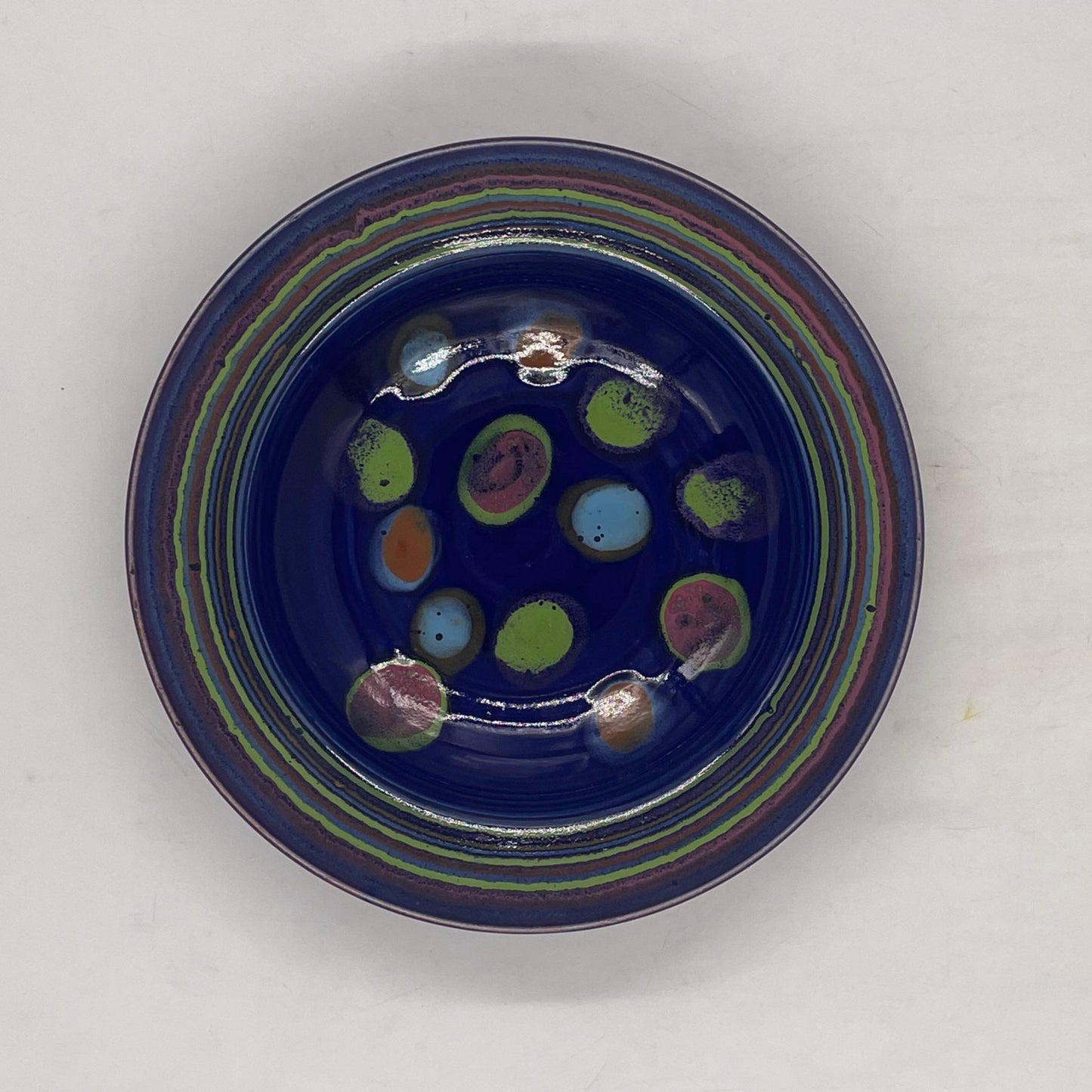 Galaxy Blue Pasta Bowl - Lasser Ceramics