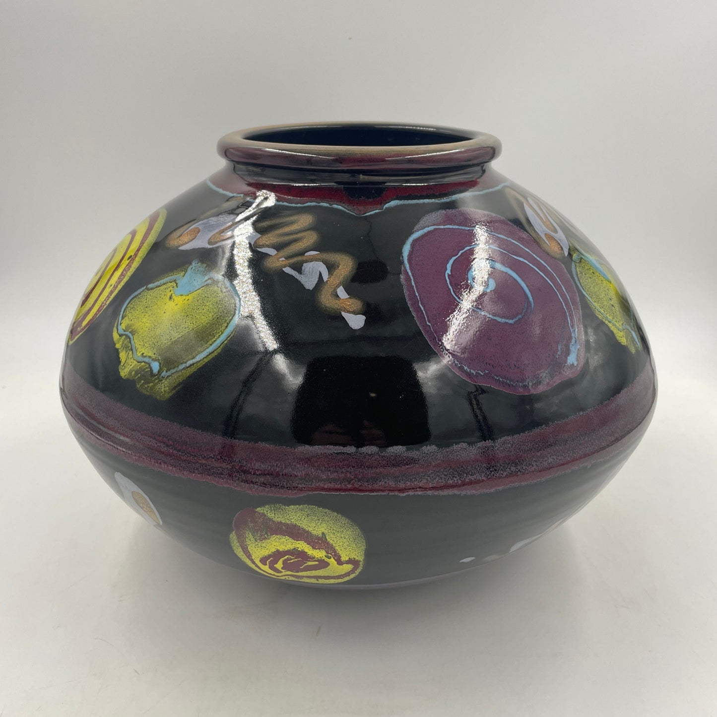 Black Out Globe Vase