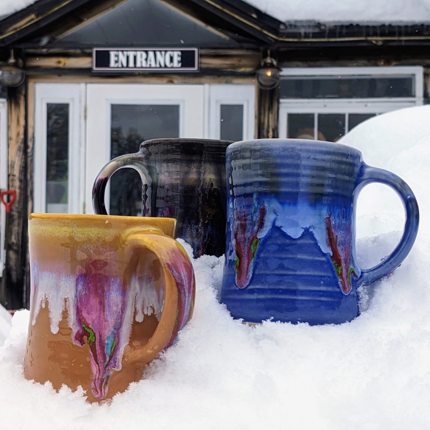 Blue Moon Mug - Lasser Ceramics