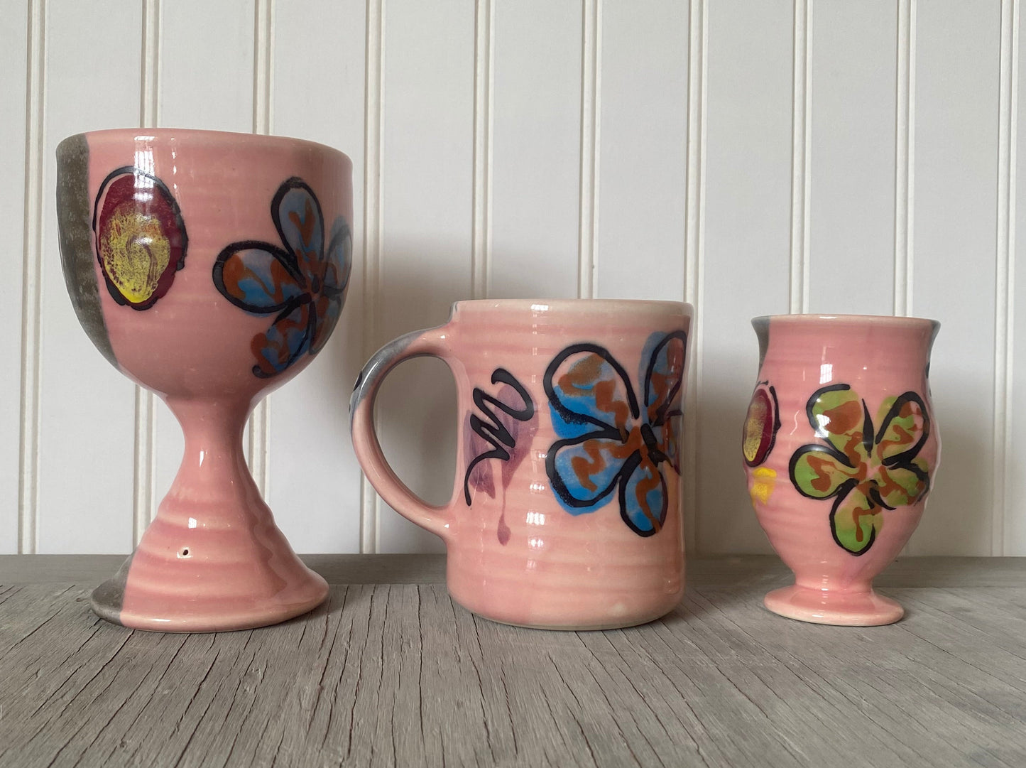 Pink Poppy Mug - Lasser Ceramics