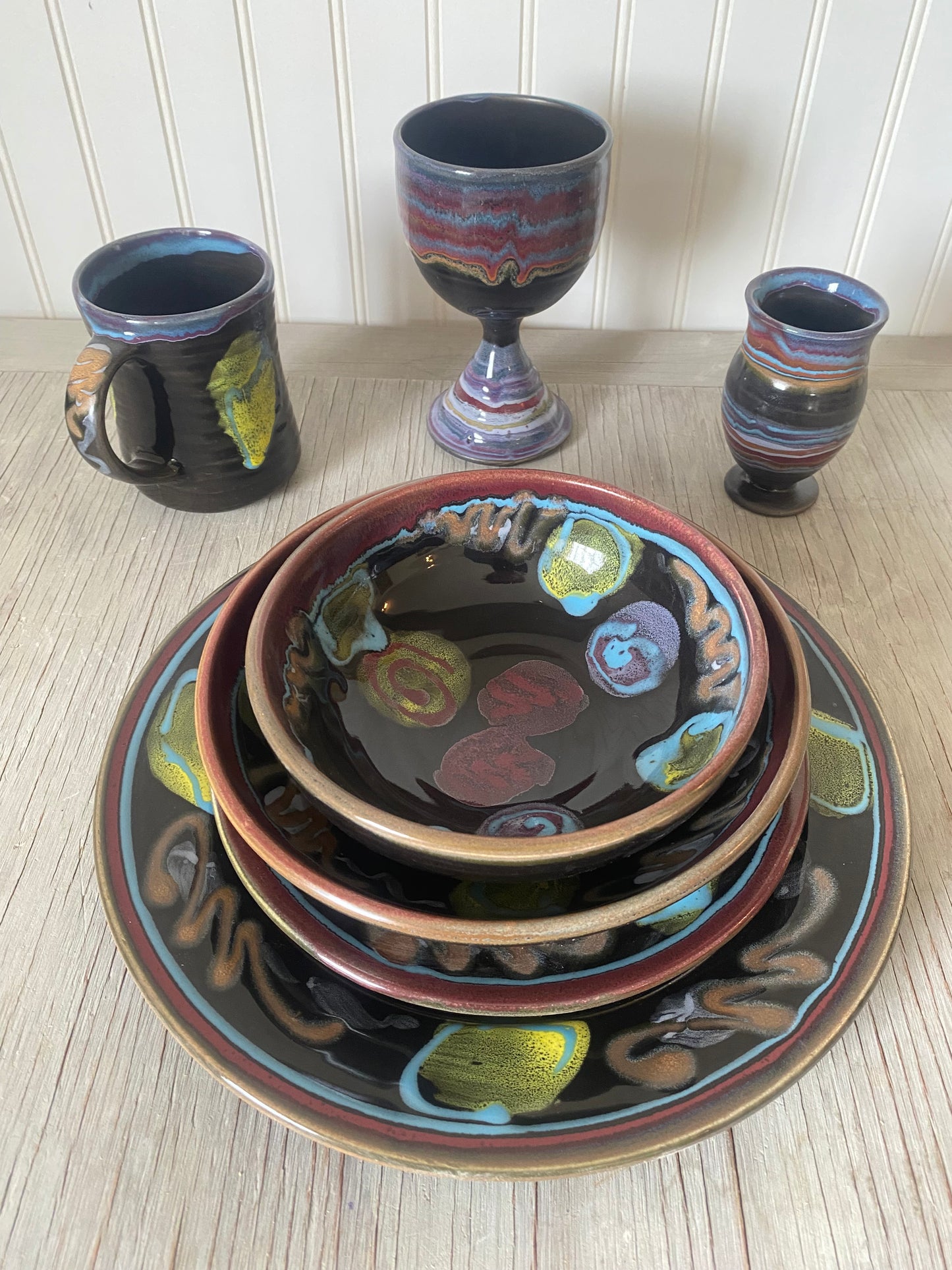 Black Out Baby Bowl - Lasser Ceramics