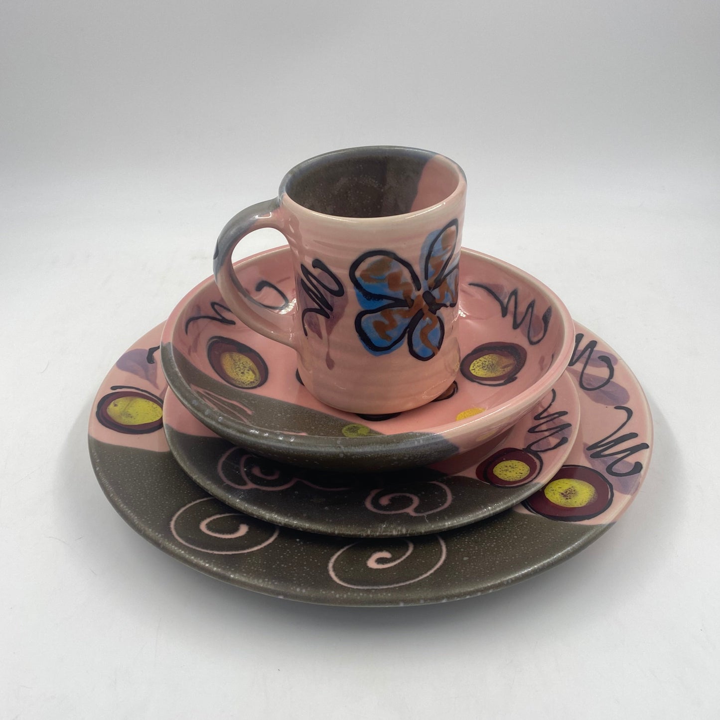 Pink Poppy Mug - Lasser Ceramics