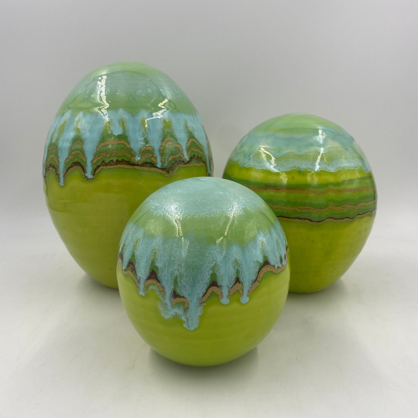 Ocean Garden Orbs - Lasser Ceramics