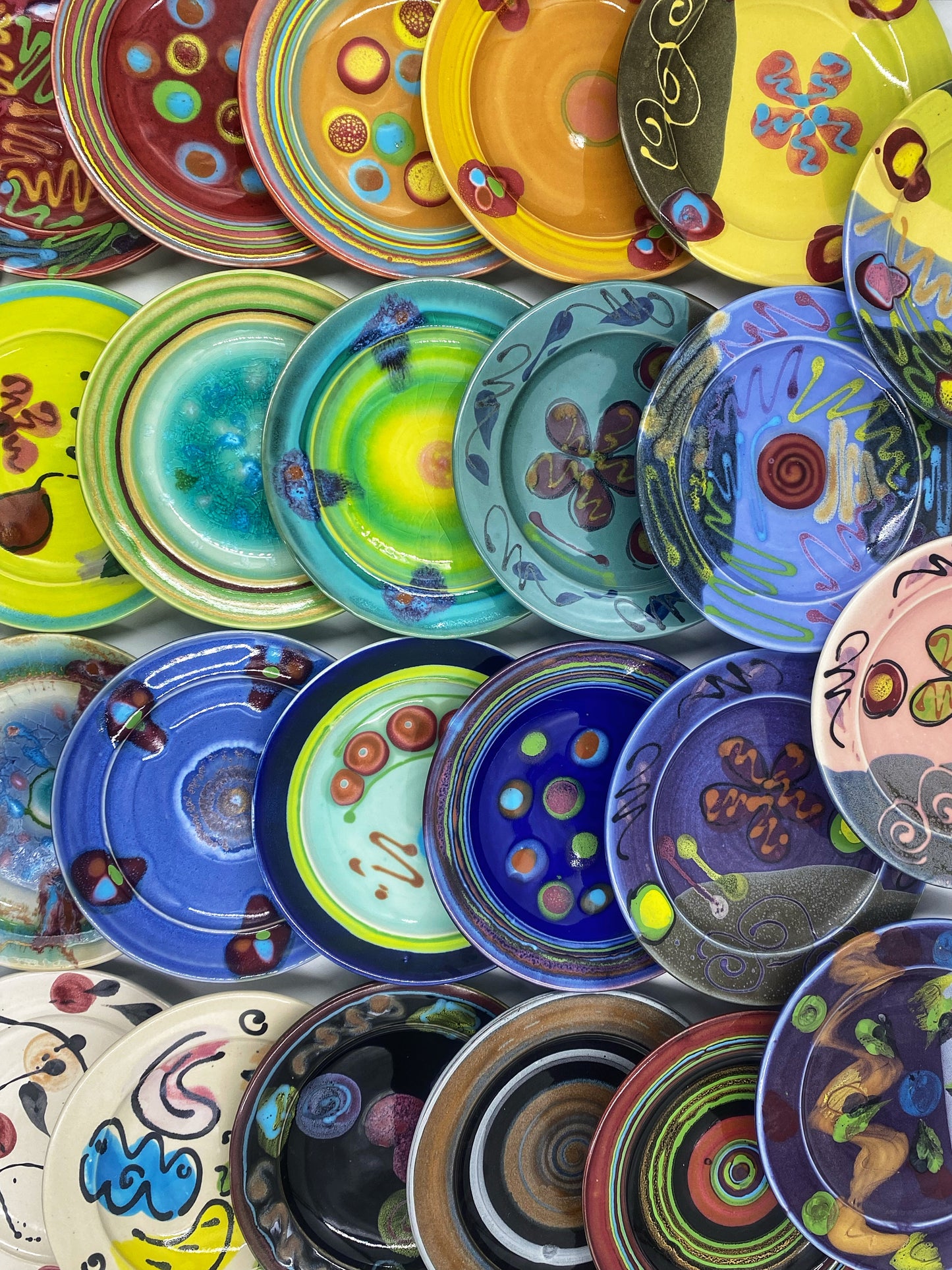 Blue Moon Salad Plate - Lasser Ceramics