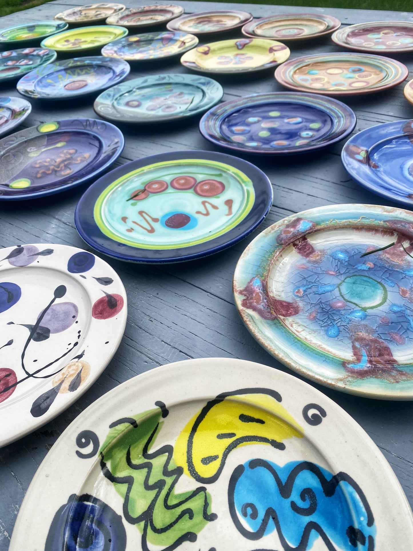 Jaded Salad Plate - Lasser Ceramics