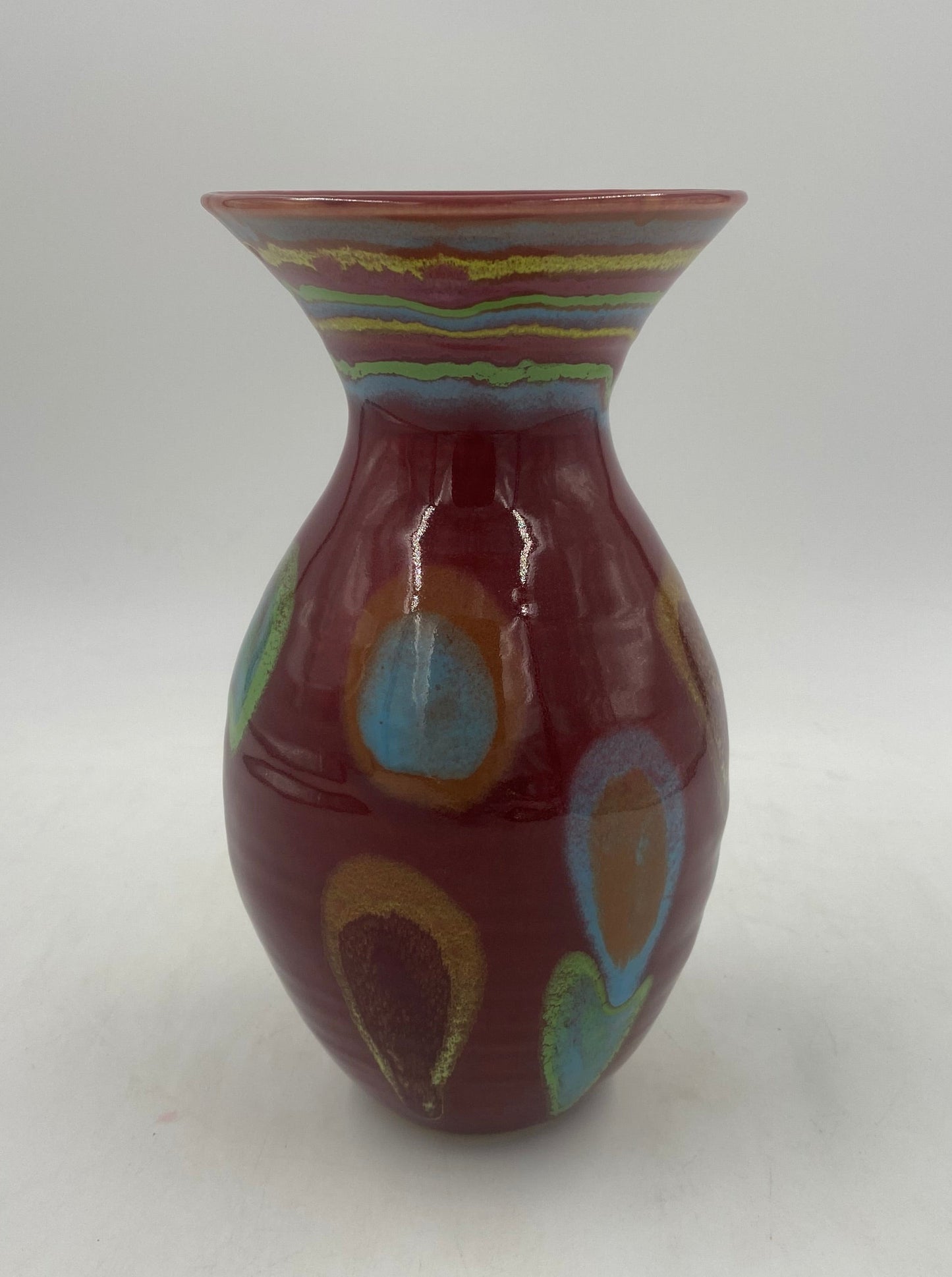 Asteroid Red Petite Vase