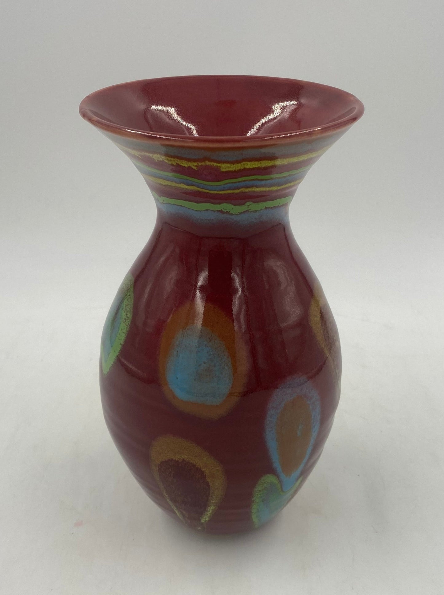 Asteroid Red Petite Vase