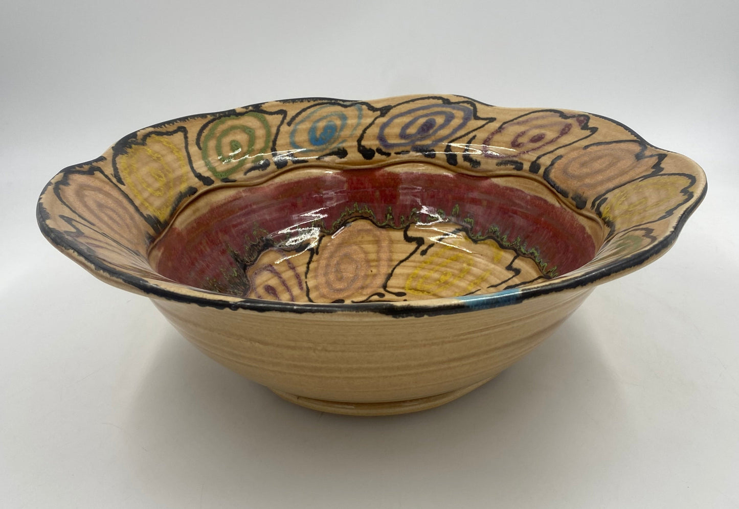 Detroiter Carved Rim Bowl