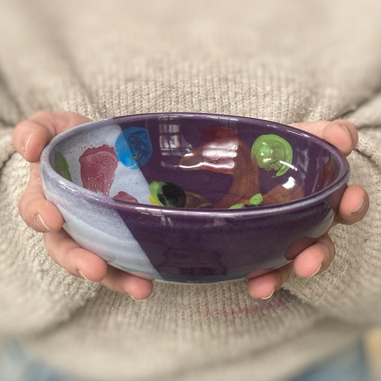 Fifty-Fifty Baby Bowl