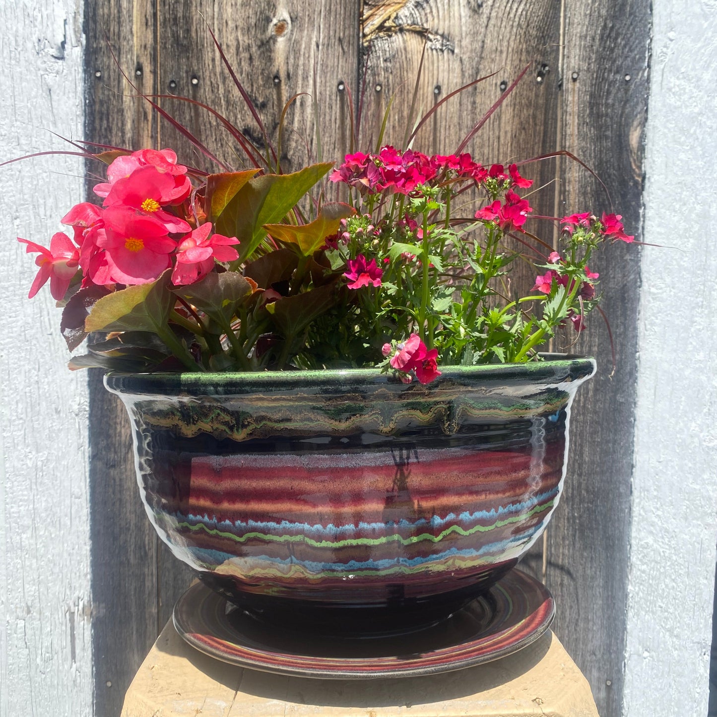 Spanish Night Planter - Lasser Ceramics