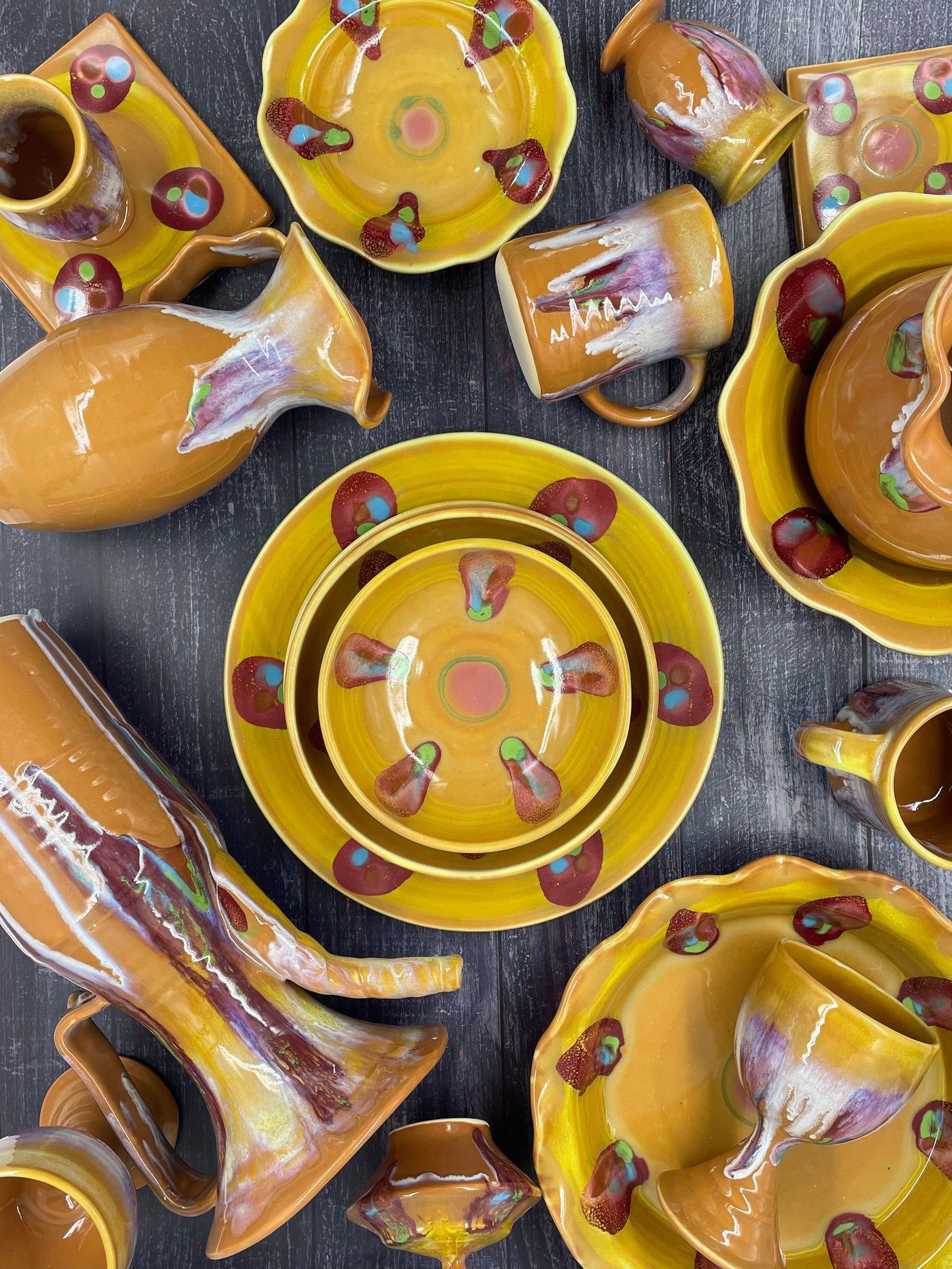 Mango Place Setting - Lasser Ceramics