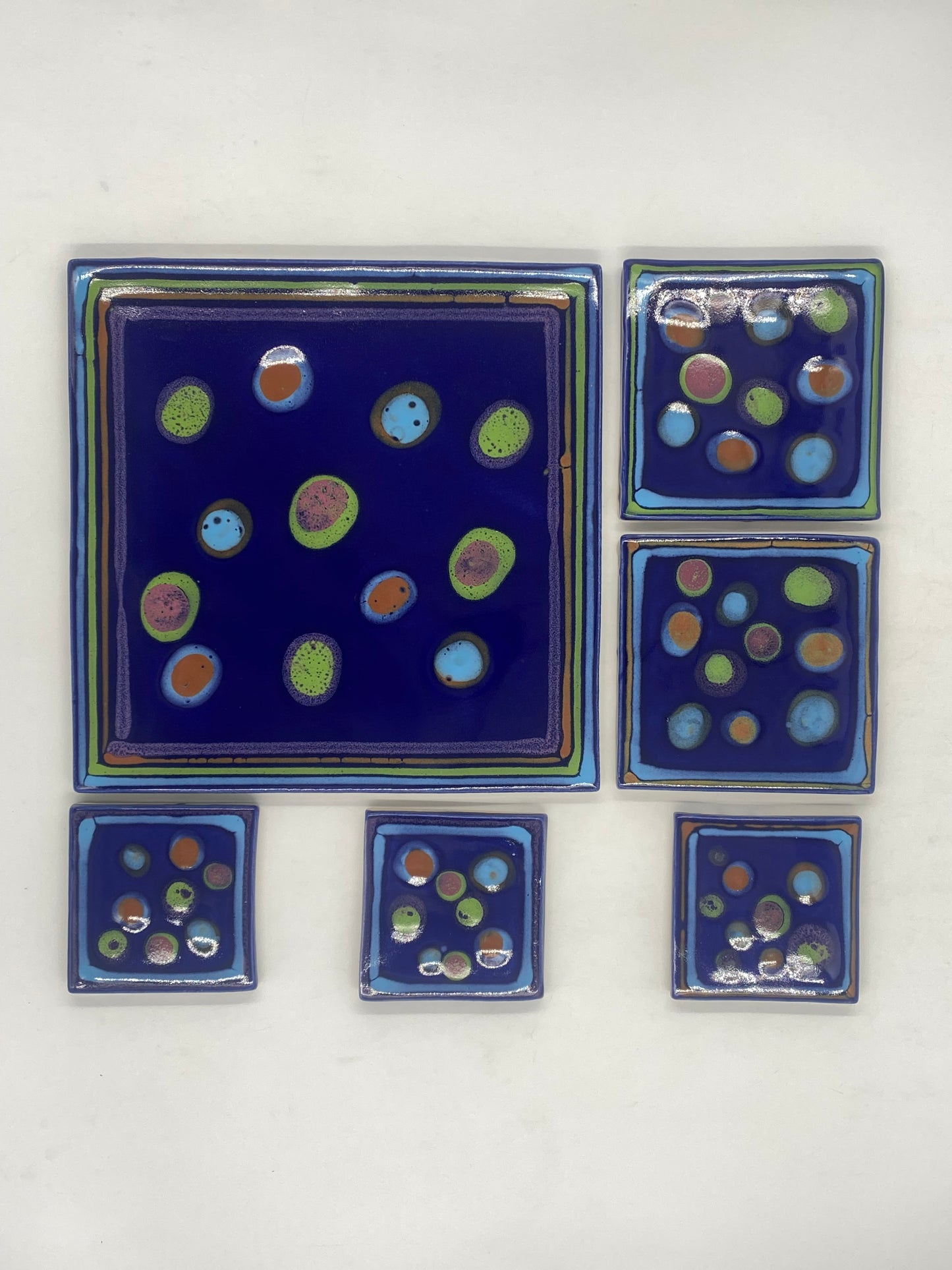 Galaxy Blue Tile - Lasser Ceramics