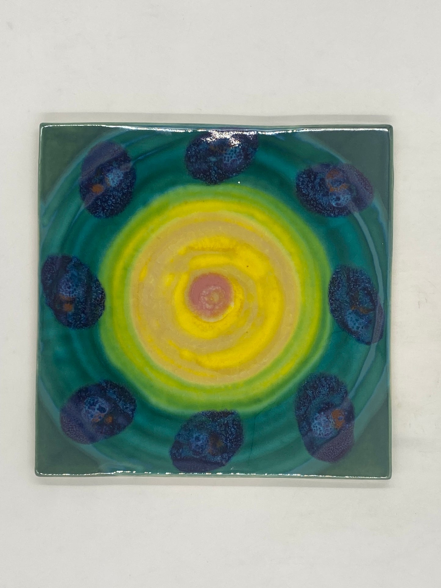 Teal Tile - Lasser Ceramics