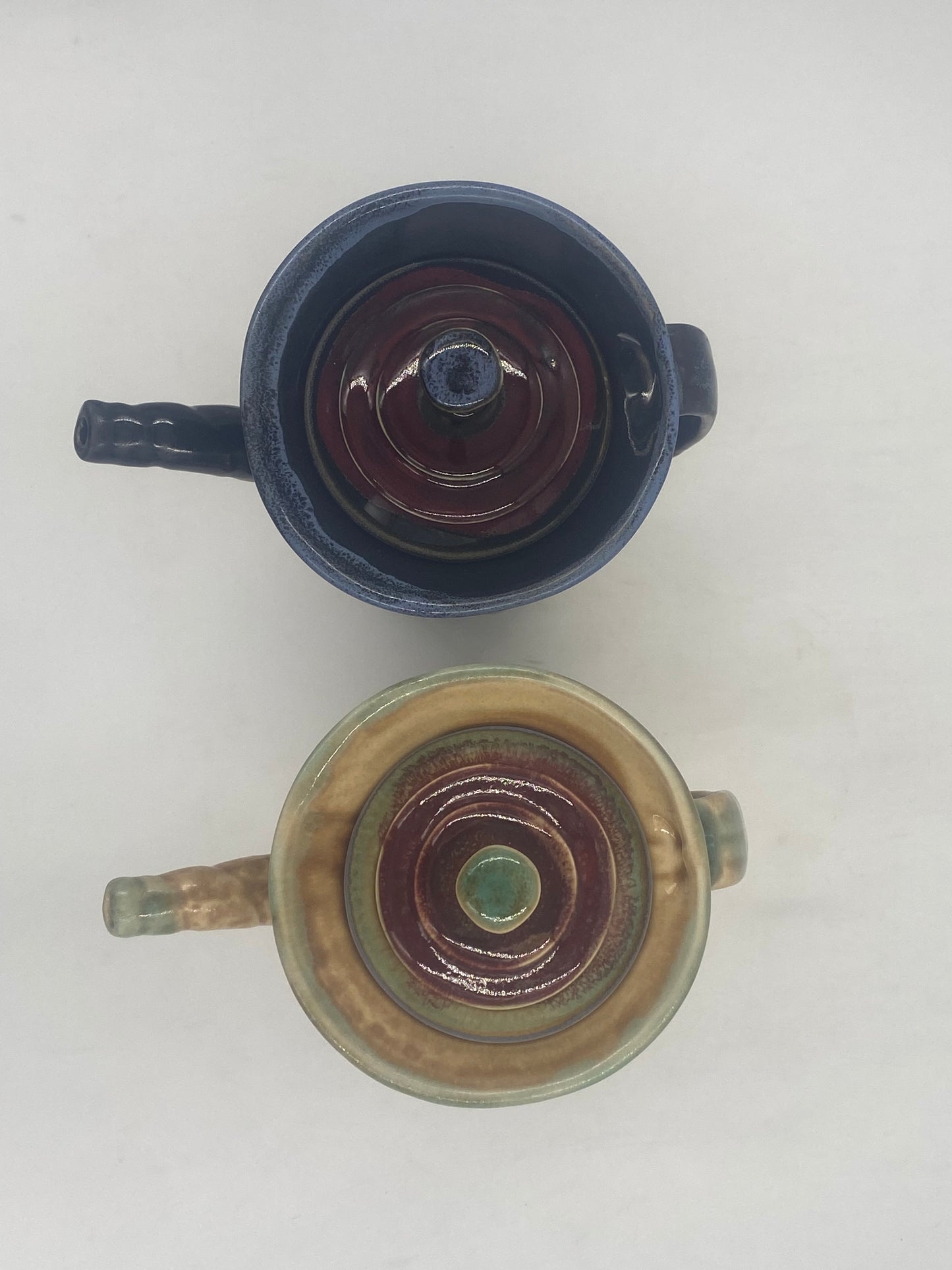 Red Tulip Teapot - Lasser Ceramics