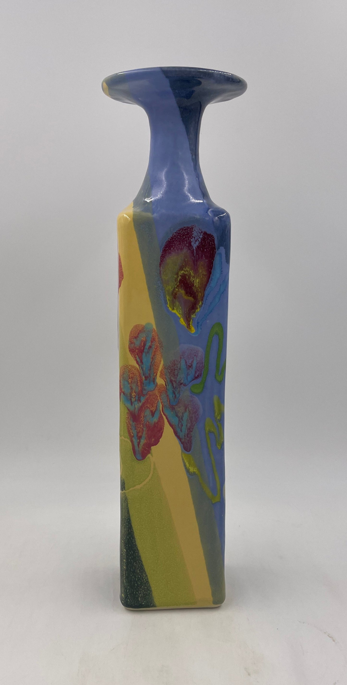 Mardi Gras Square Bottle