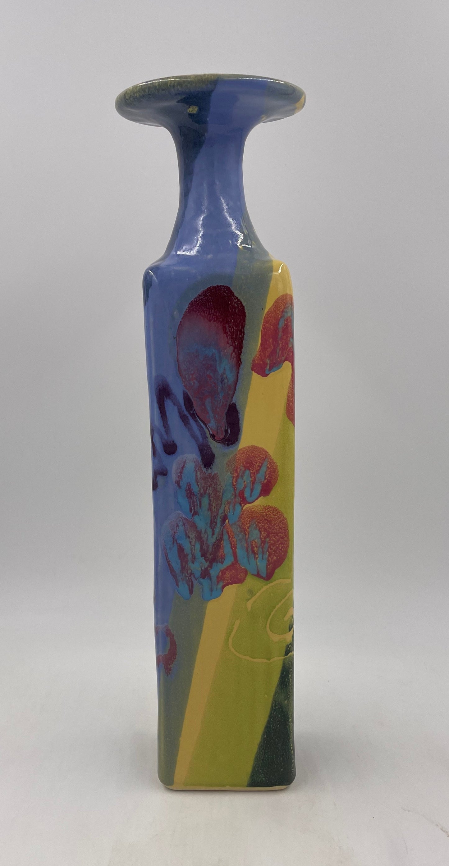 Mardi Gras Square Bottle