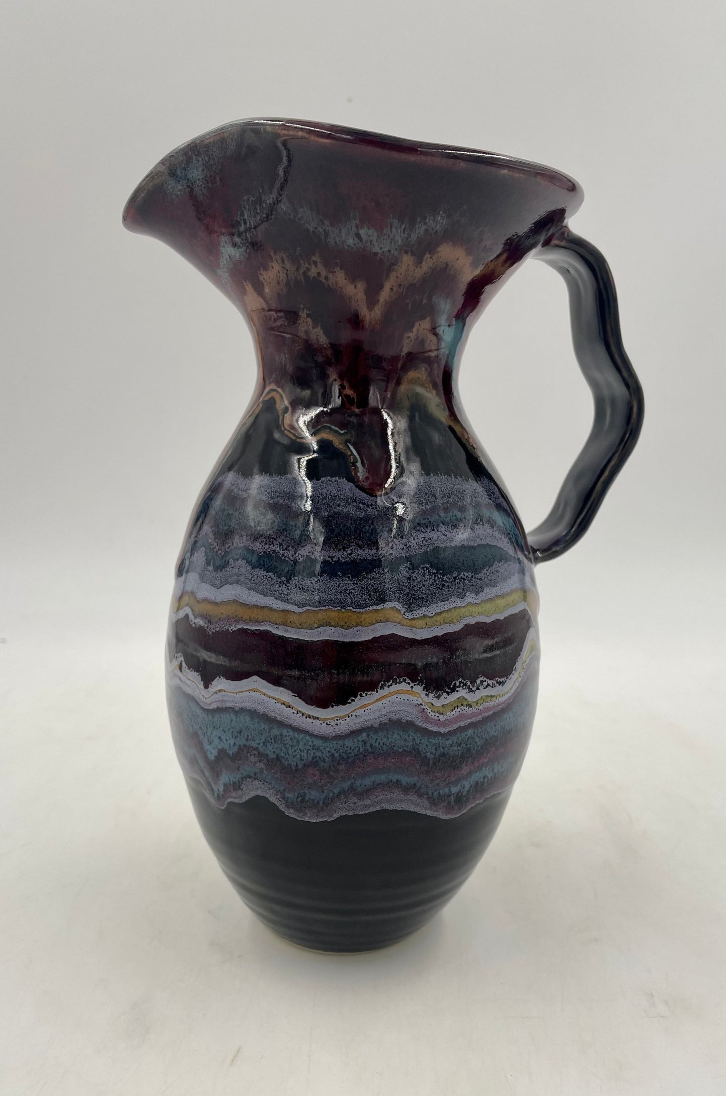 Black Out Petite Pitcher - Lasser Ceramics