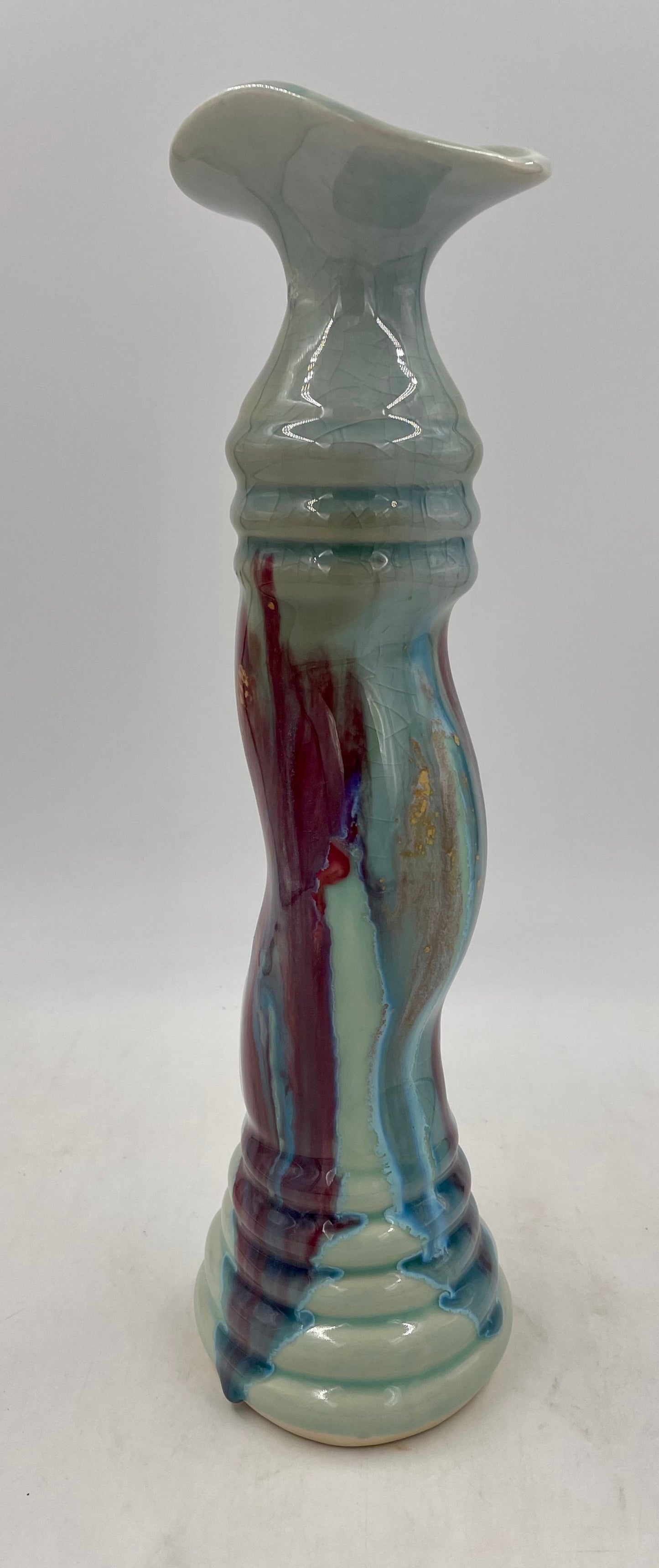 Sand Dollar Candlestick - Lasser Ceramics