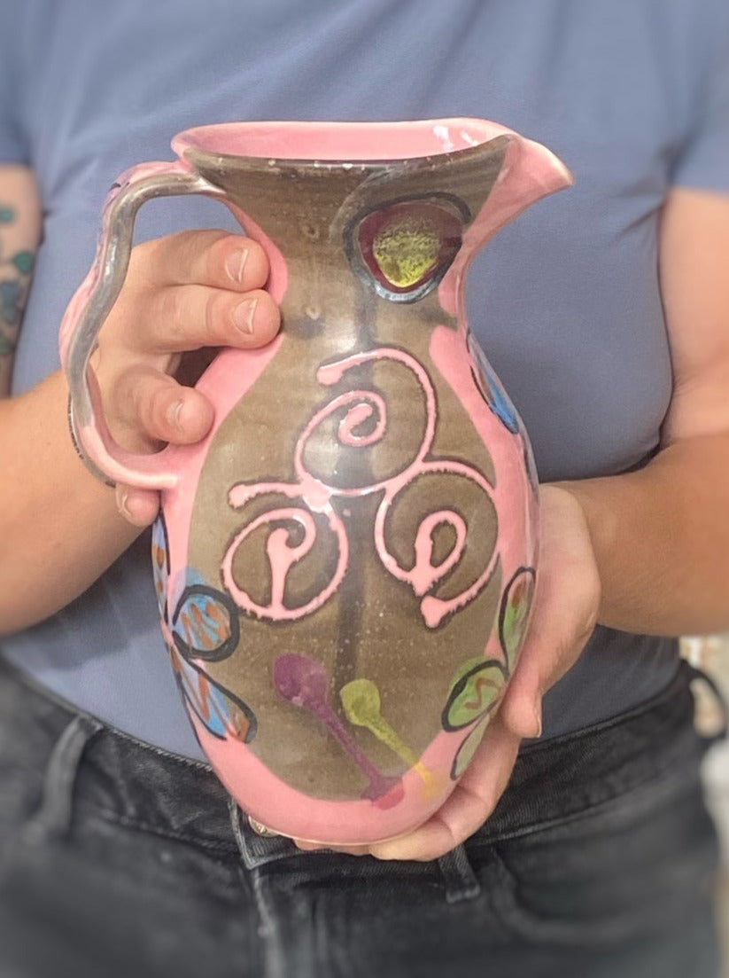 Pink Poppy Petite Pitcher