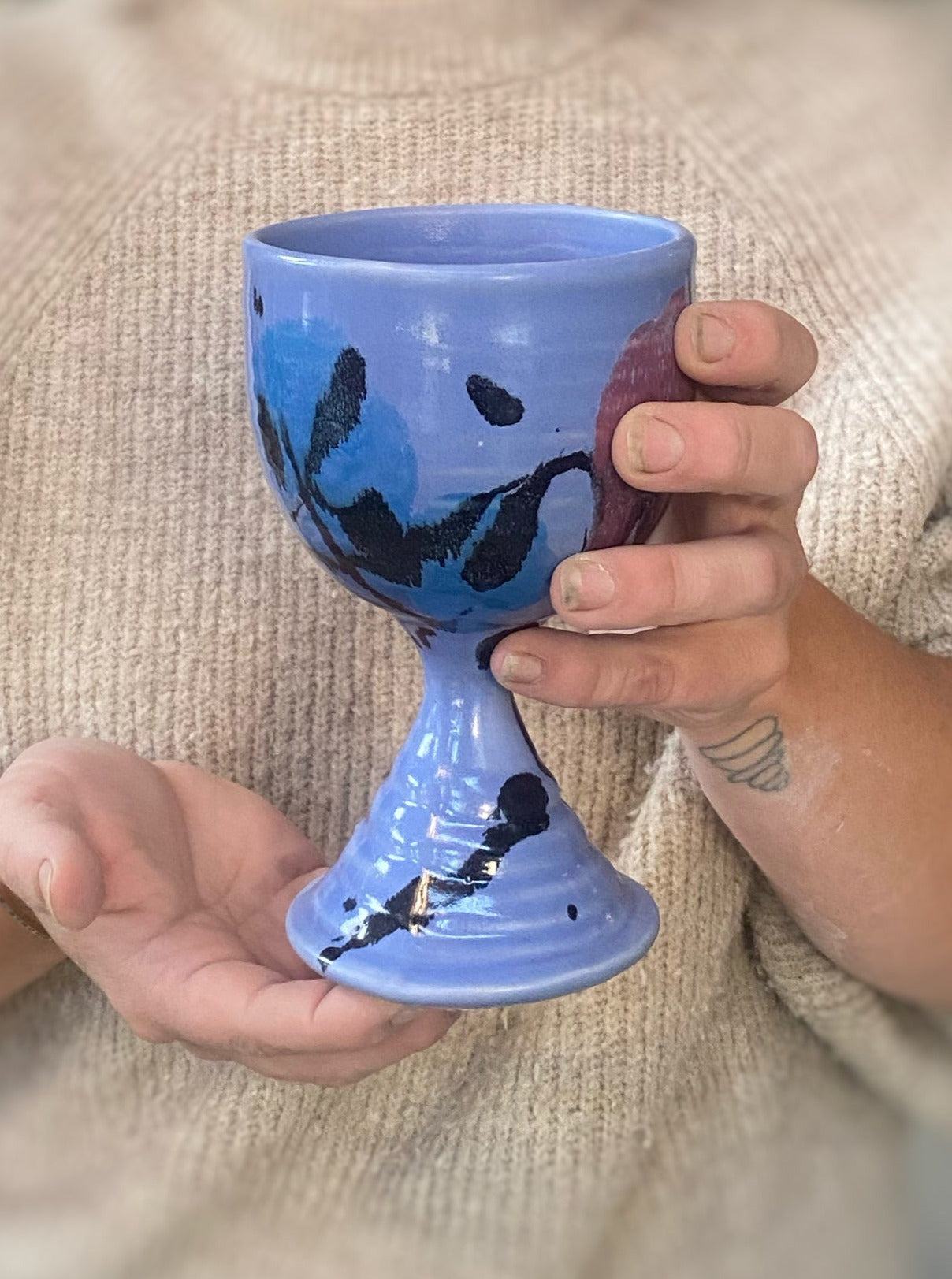 Hugs & Kisses Goblet