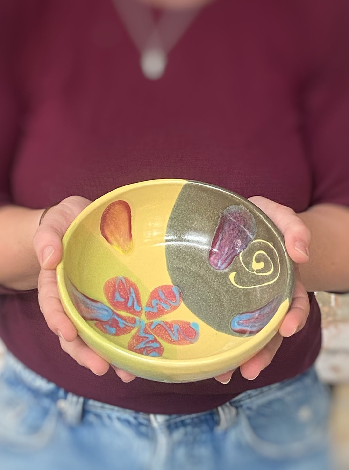 Marigold Poppy Baby Bowl