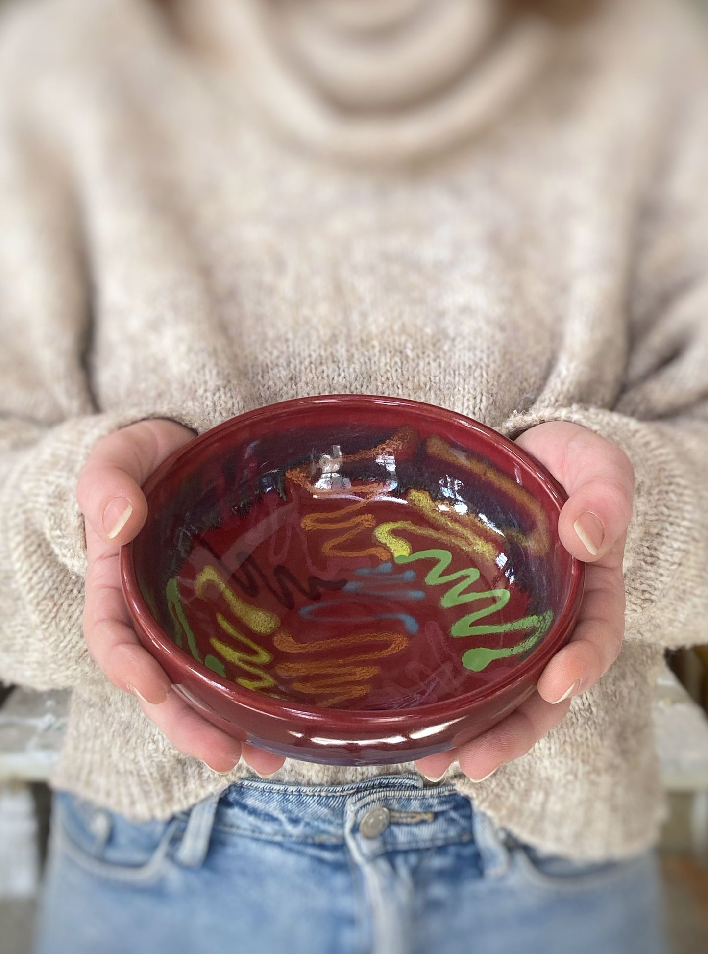 Red Craze Baby Bowl