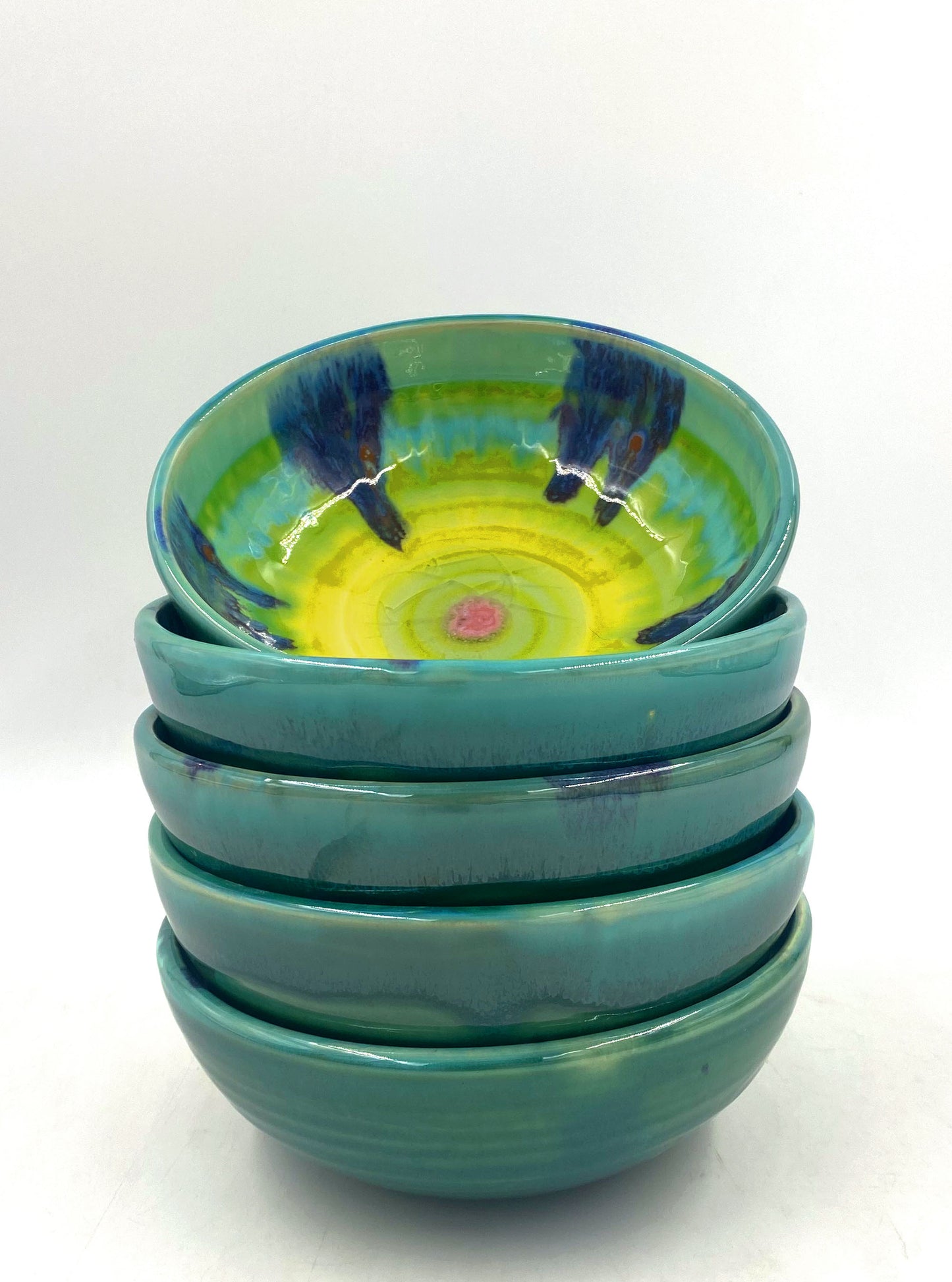 Teal Baby Bowl