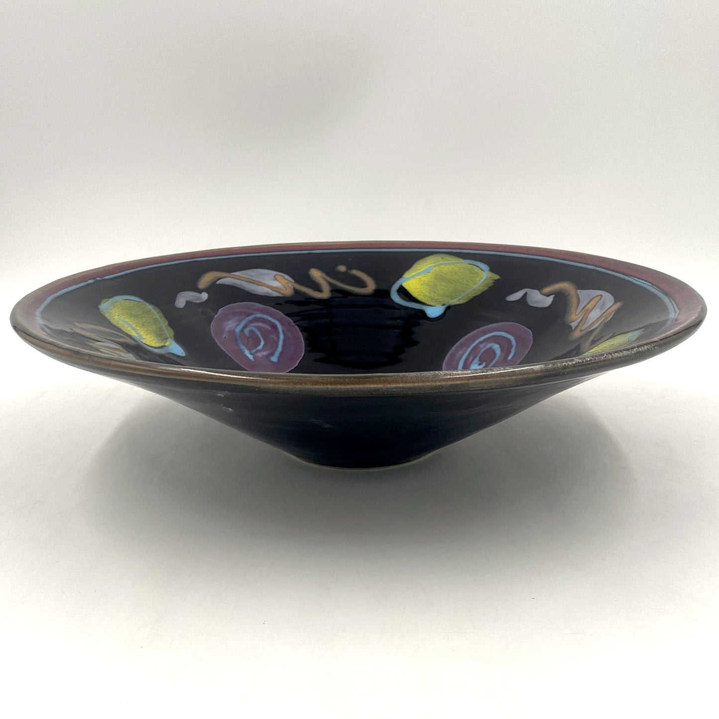 Black Out Conical Bowl