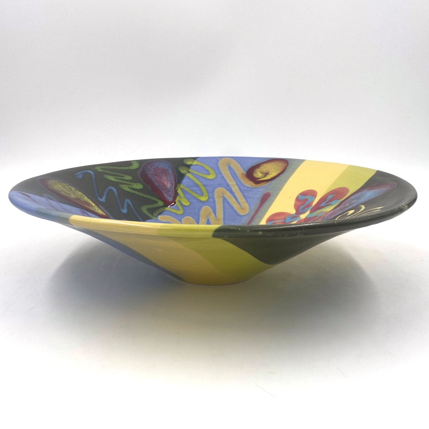 Mardi Gras Conical Bowl