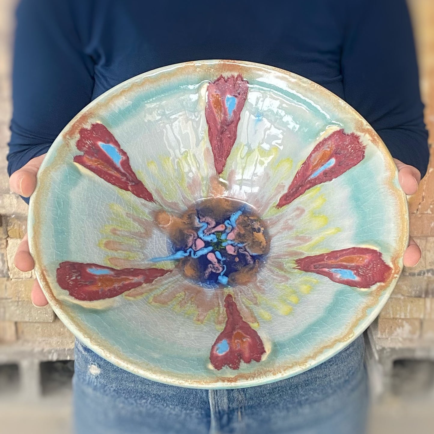 Sand Dollar Conical Bowl