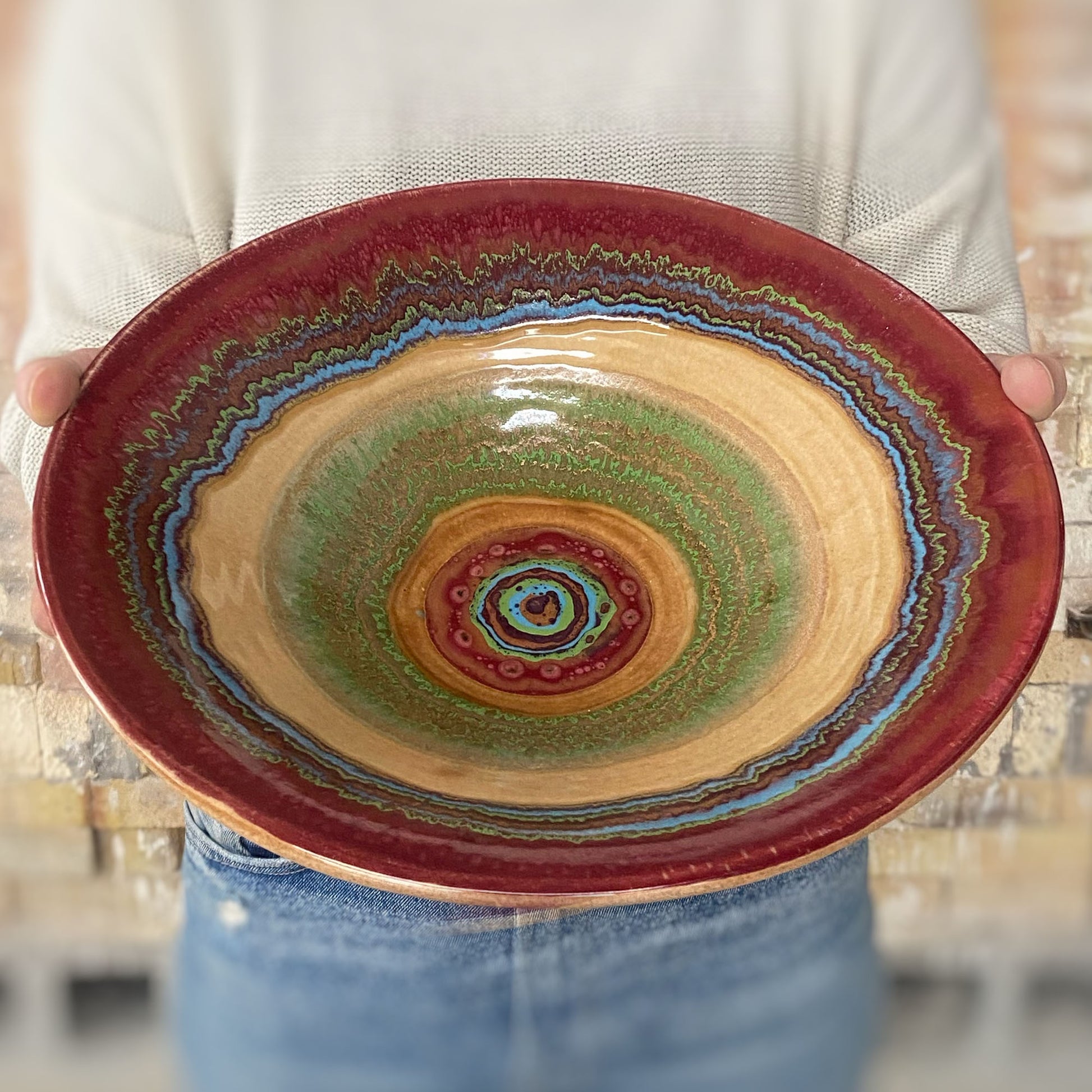Spanish Conical Bowl - Lasser Ceramics