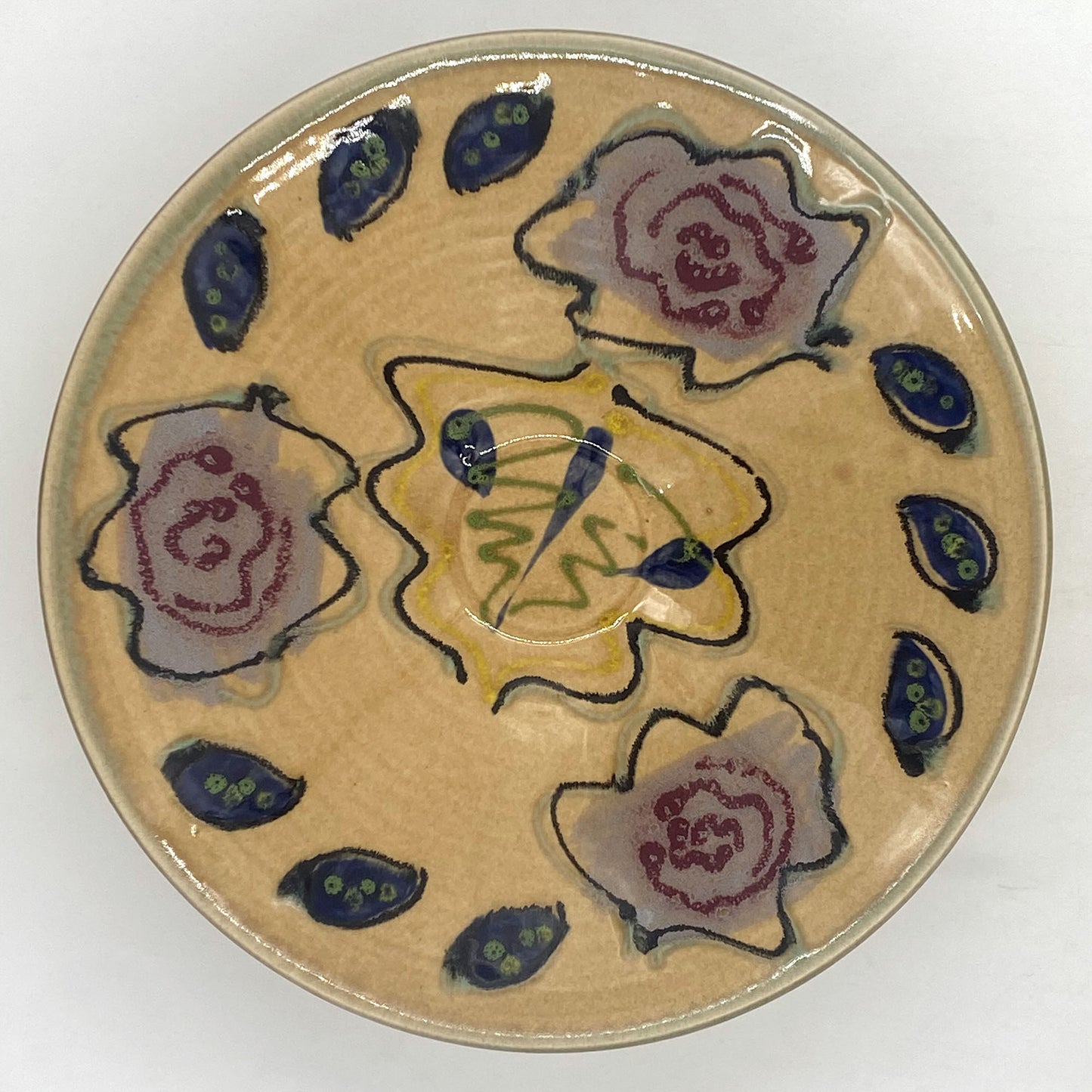Vermont Rose Conical Bowl - Lasser Ceramics