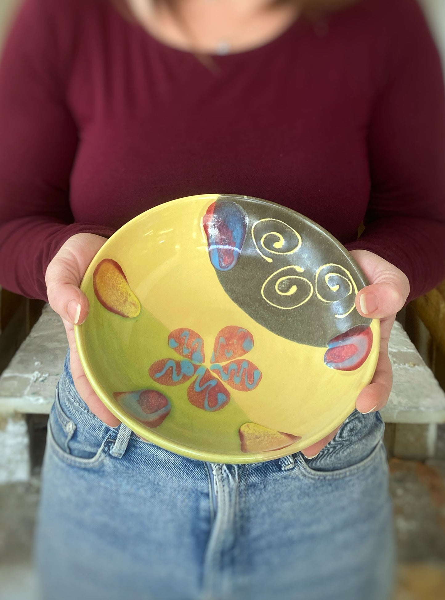 Marigold Poppy Place Setting