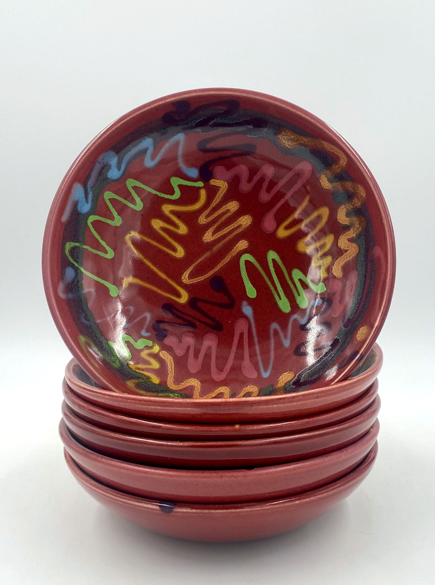 Red Craze Dinner Bowl