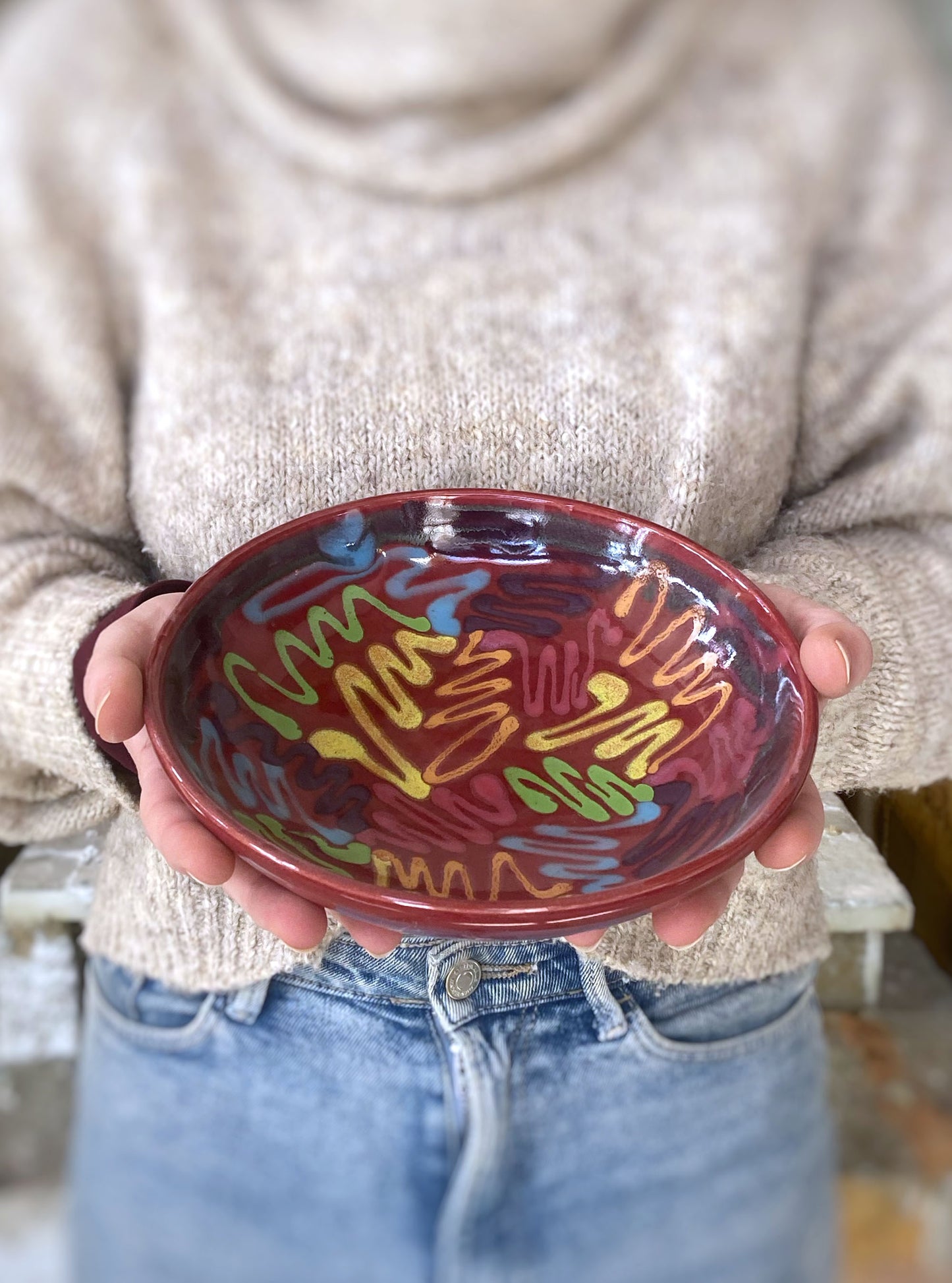 Red Craze Place Setting