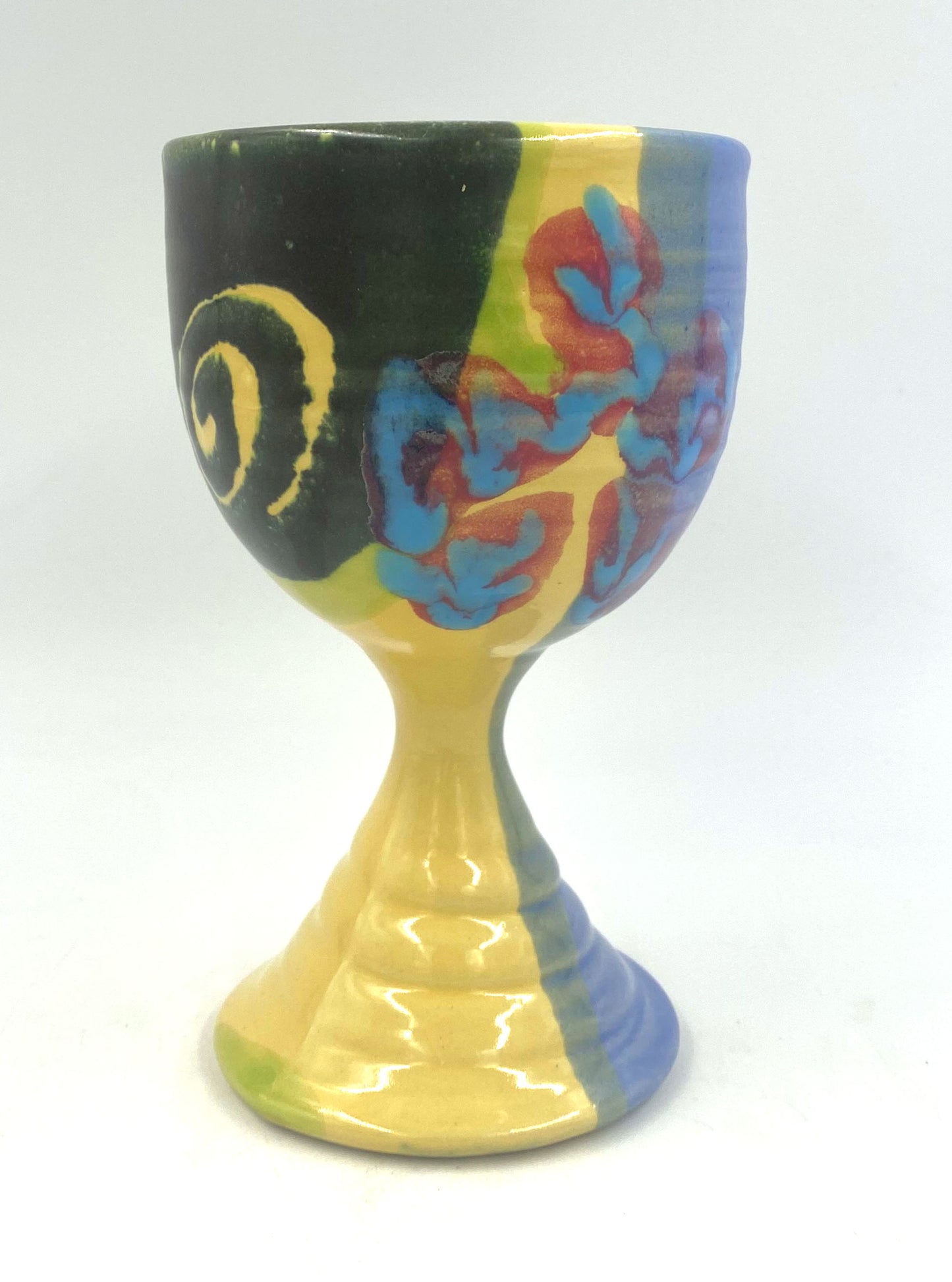 Mardi Gras Goblet