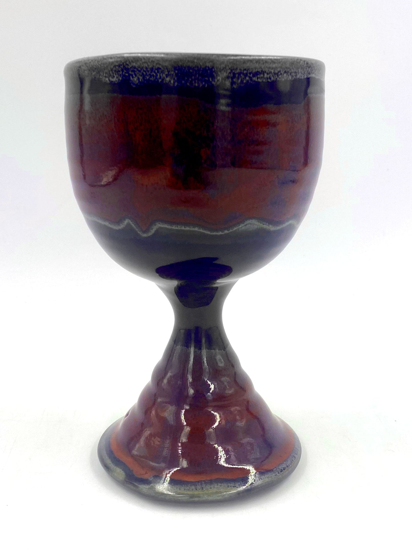 Midnight Tulip Goblet