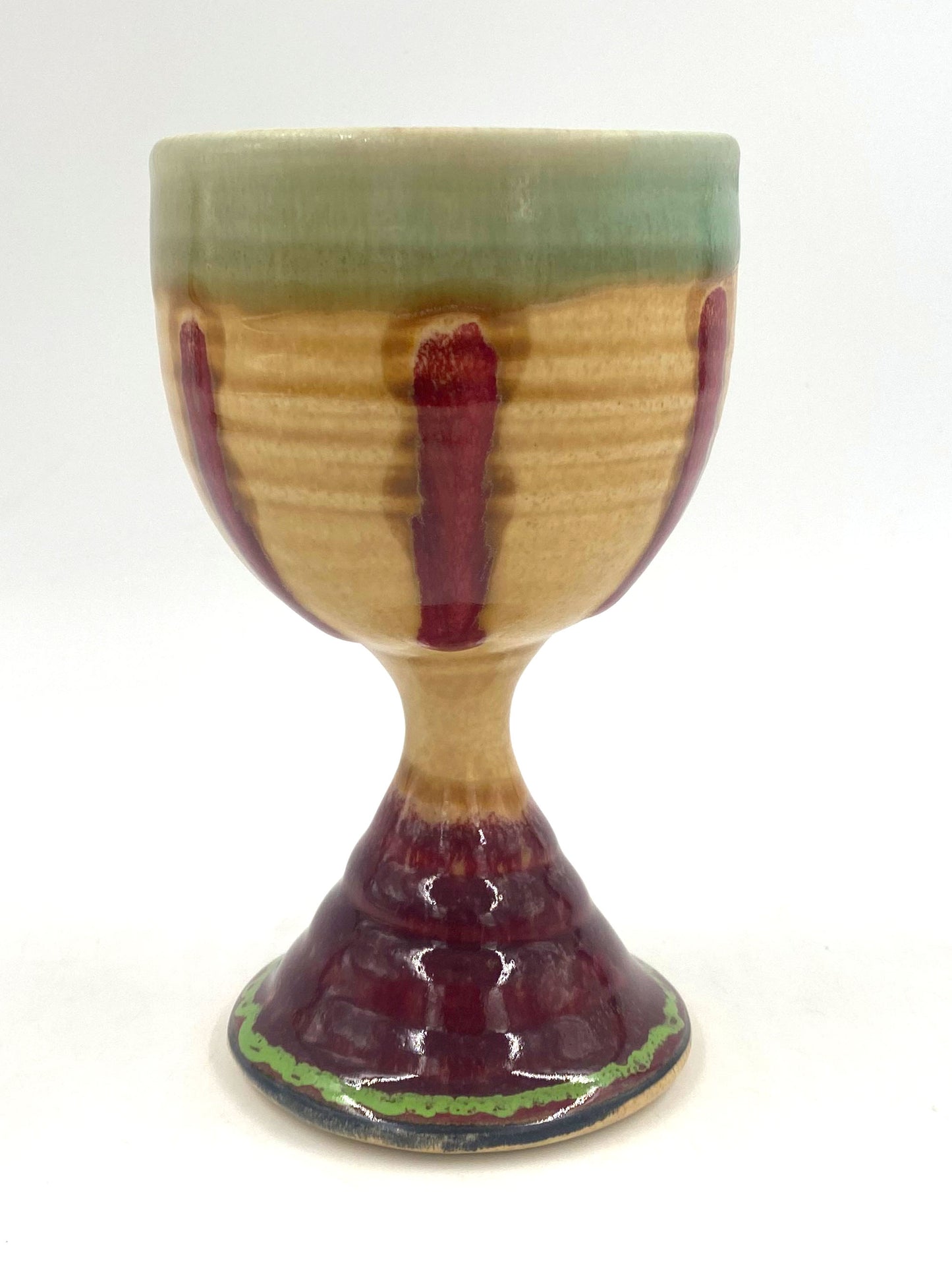 Red Tulip Goblet