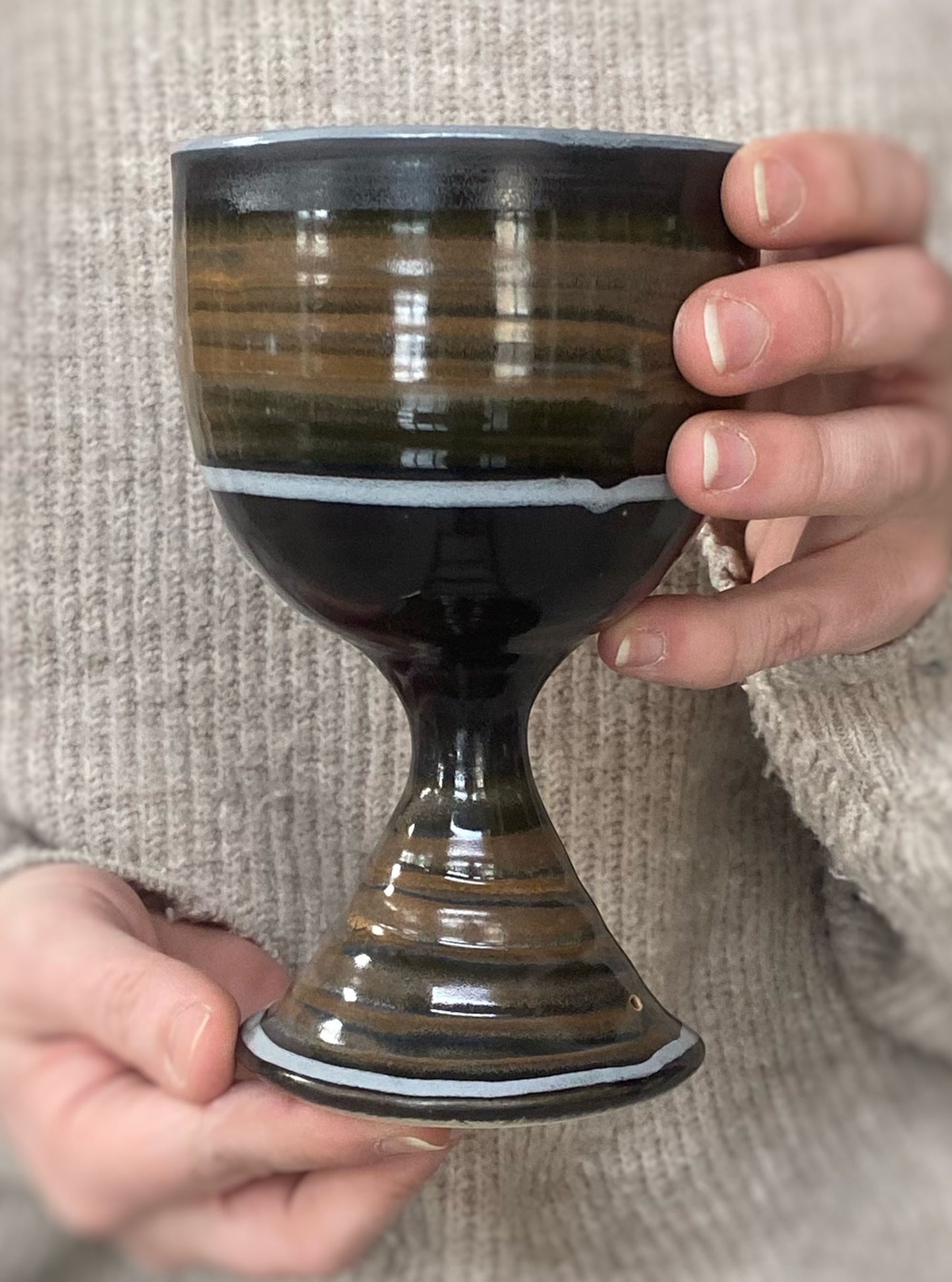 Tiger Stripe Goblet