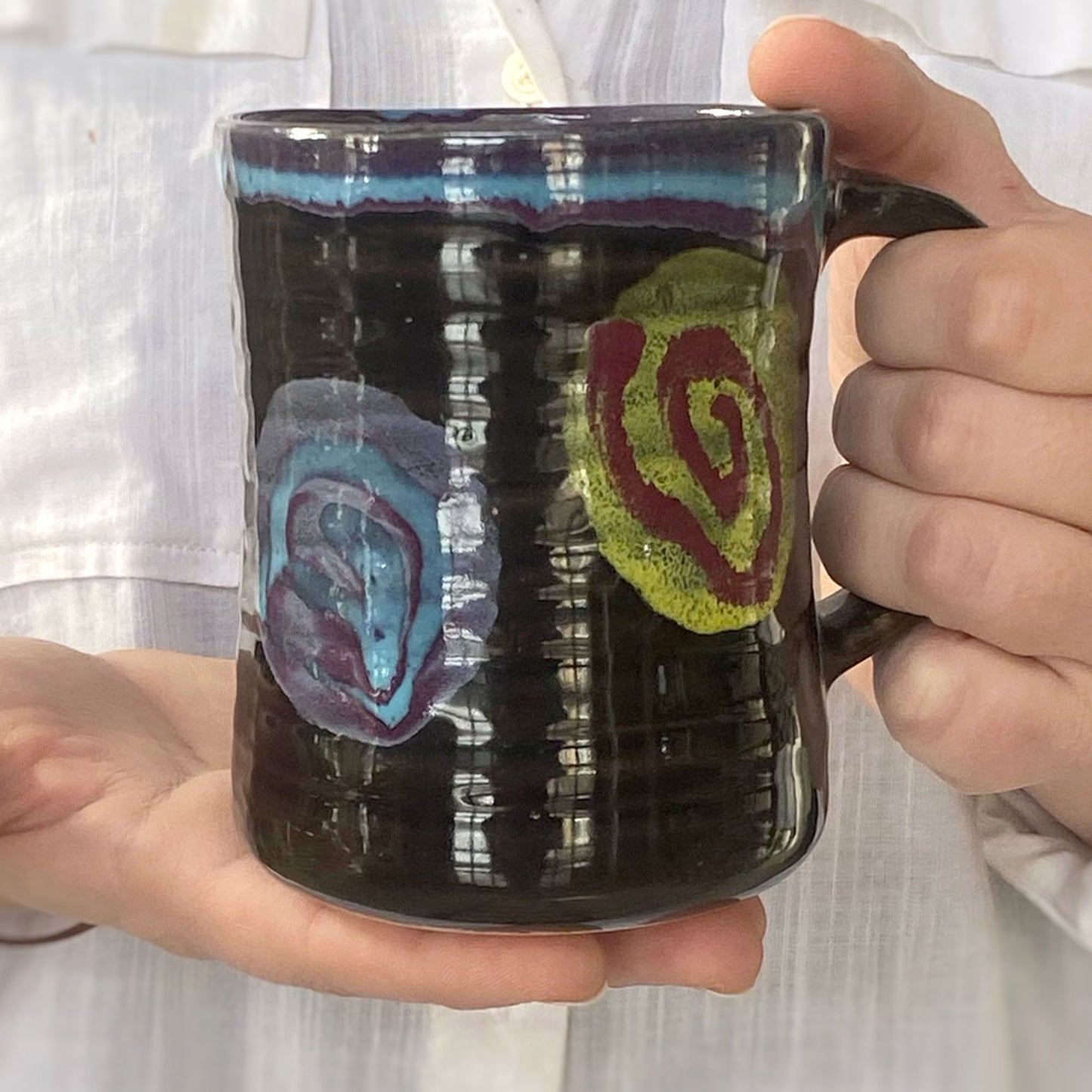 Black Out Mug - Lasser Ceramics